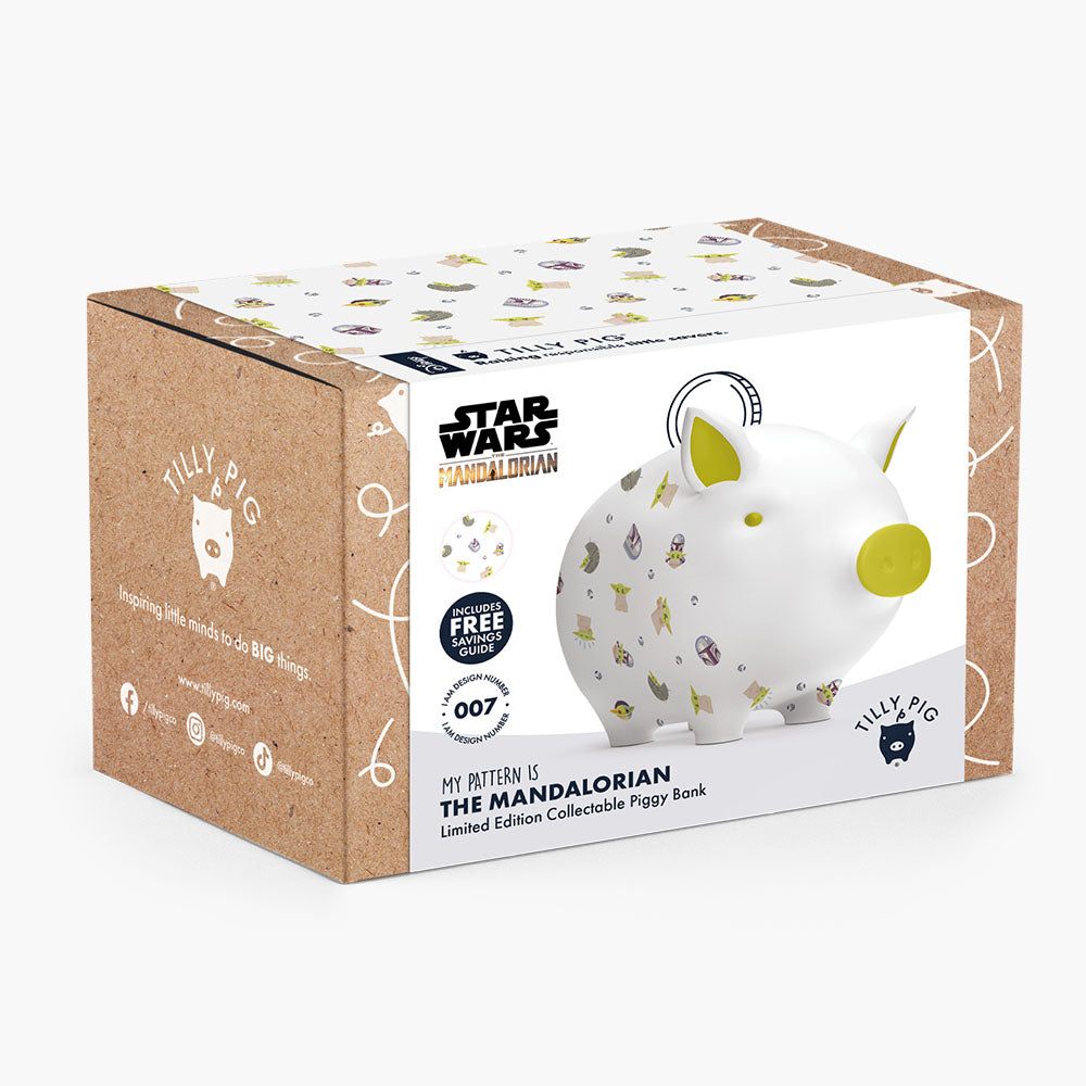 Tilly Pig Star Wars The Mandalorian Piggy Bank