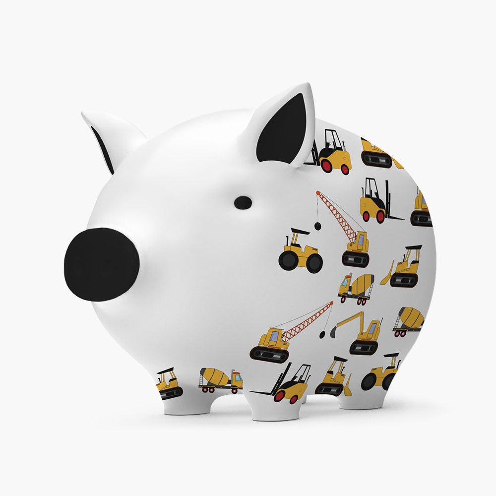 Construction Piggy Bank