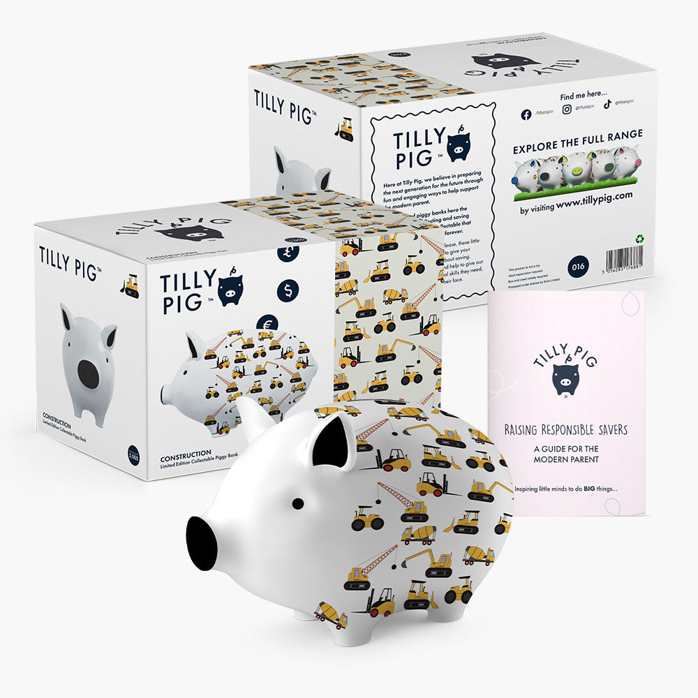 Construction Piggy Bank