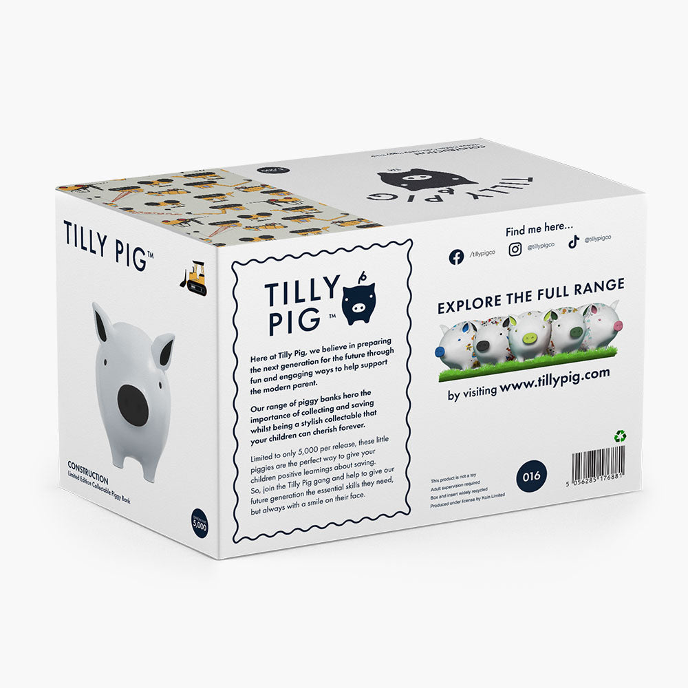 Construction Piggy Bank