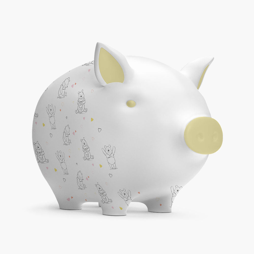 Winnie the Pooh Bear Hugs and Love Piggy Bank