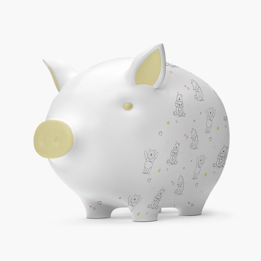 Winnie the Pooh Bear Hugs and Love Piggy Bank