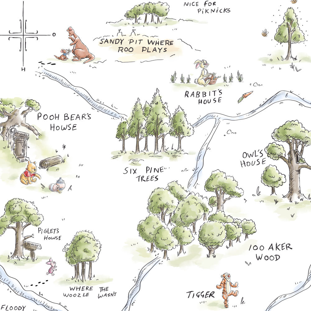 Winnie the Pooh - 100 Acre Wood Piggy Bank