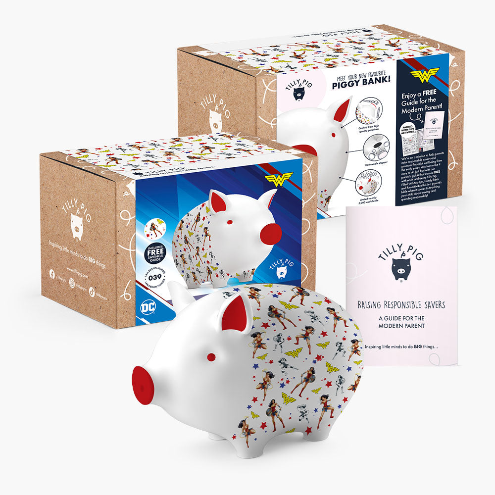 Wonder Woman Piggy Bank