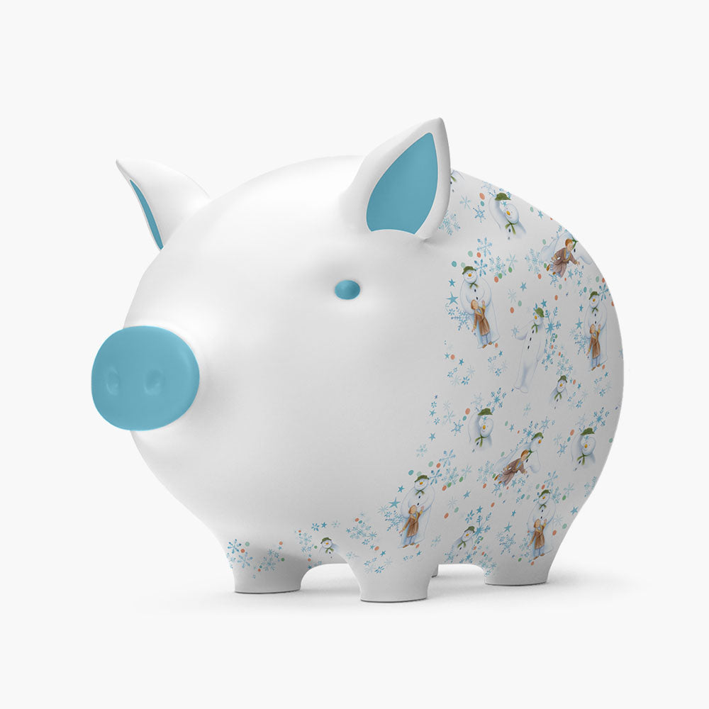 Tilly Pig The Snowman Piggy Bank