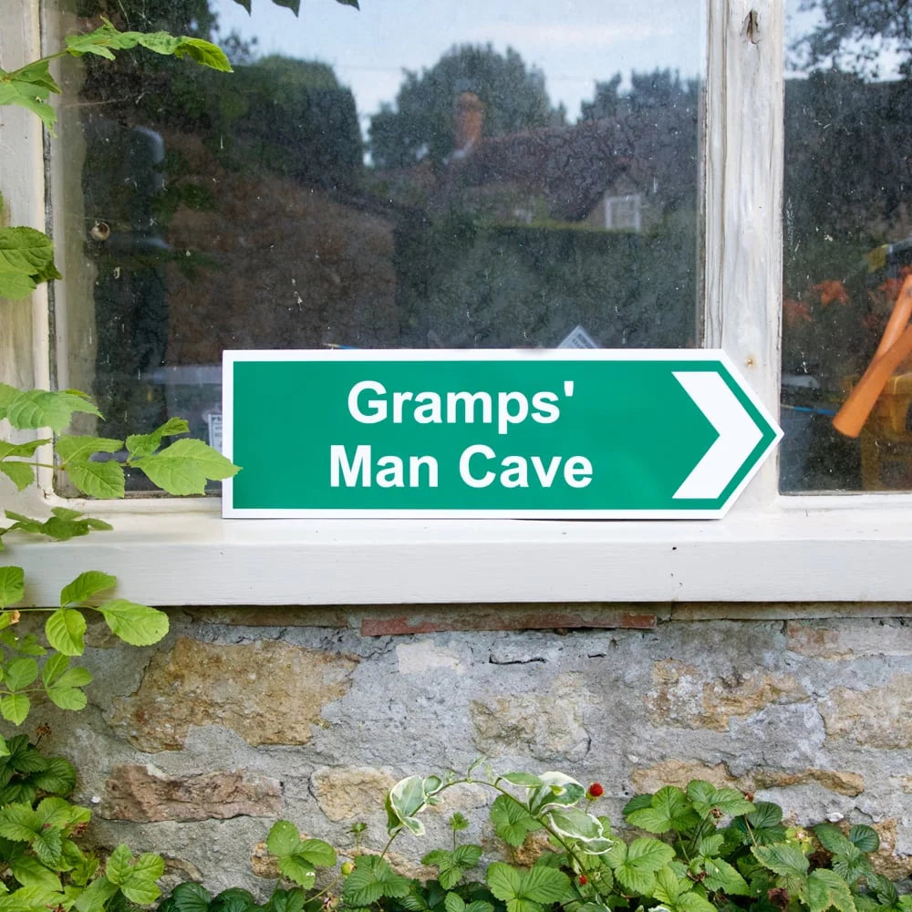Personalised Direction Sign in Size Large