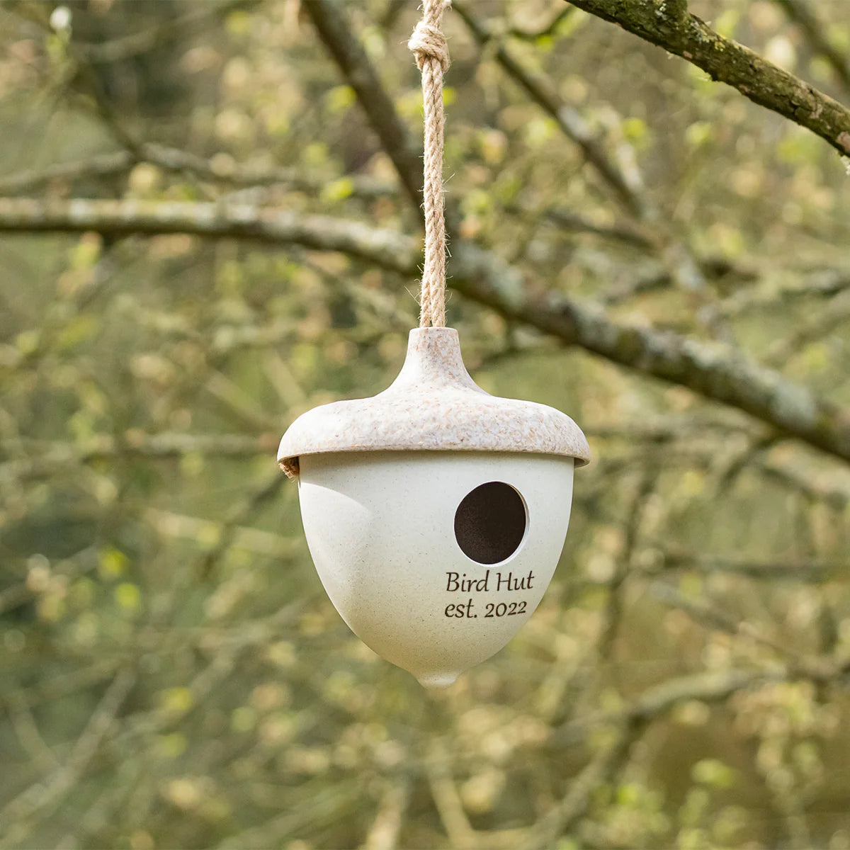 Personalised Acorn Bird House