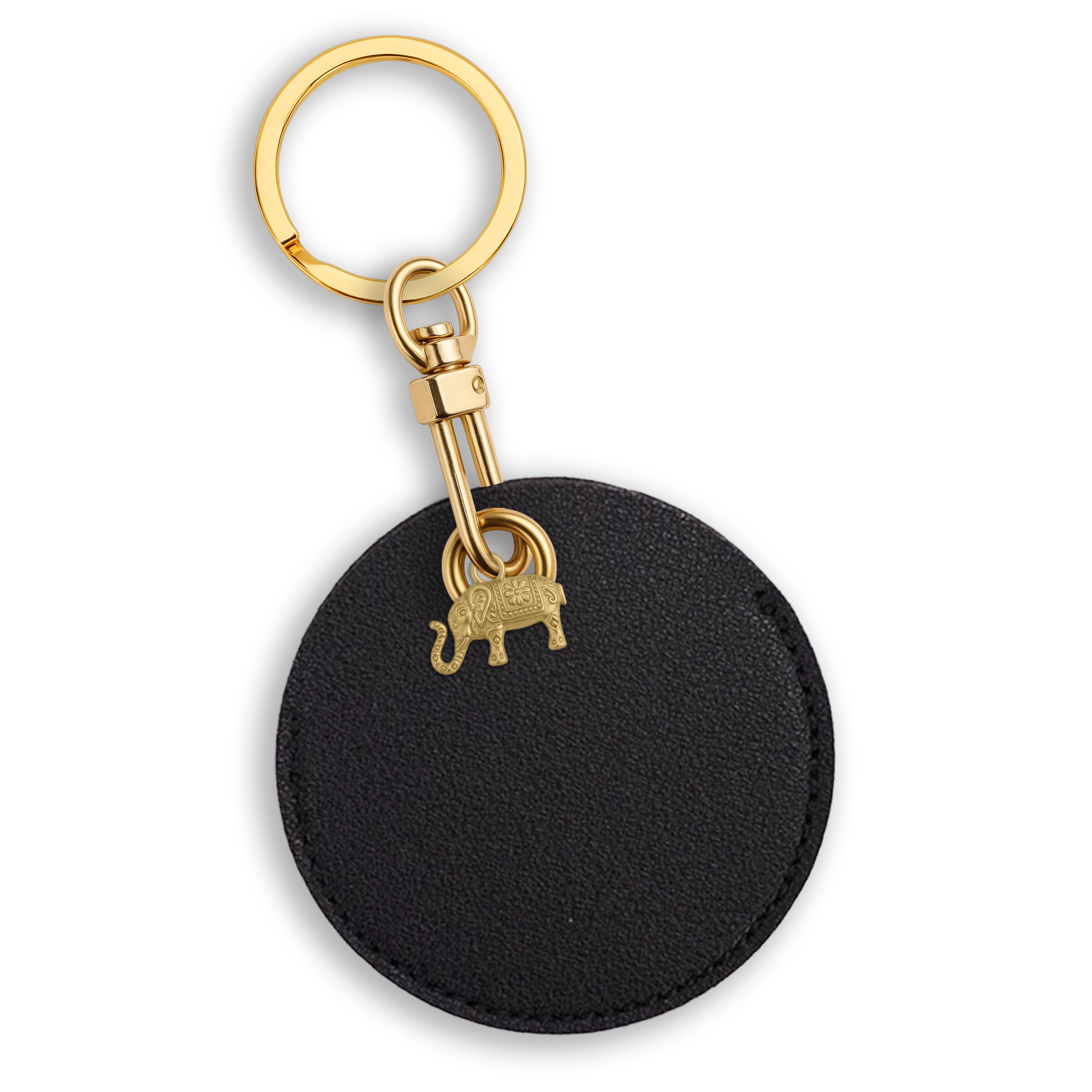 Personalised Vegan Leather Bag Accessory with Charm