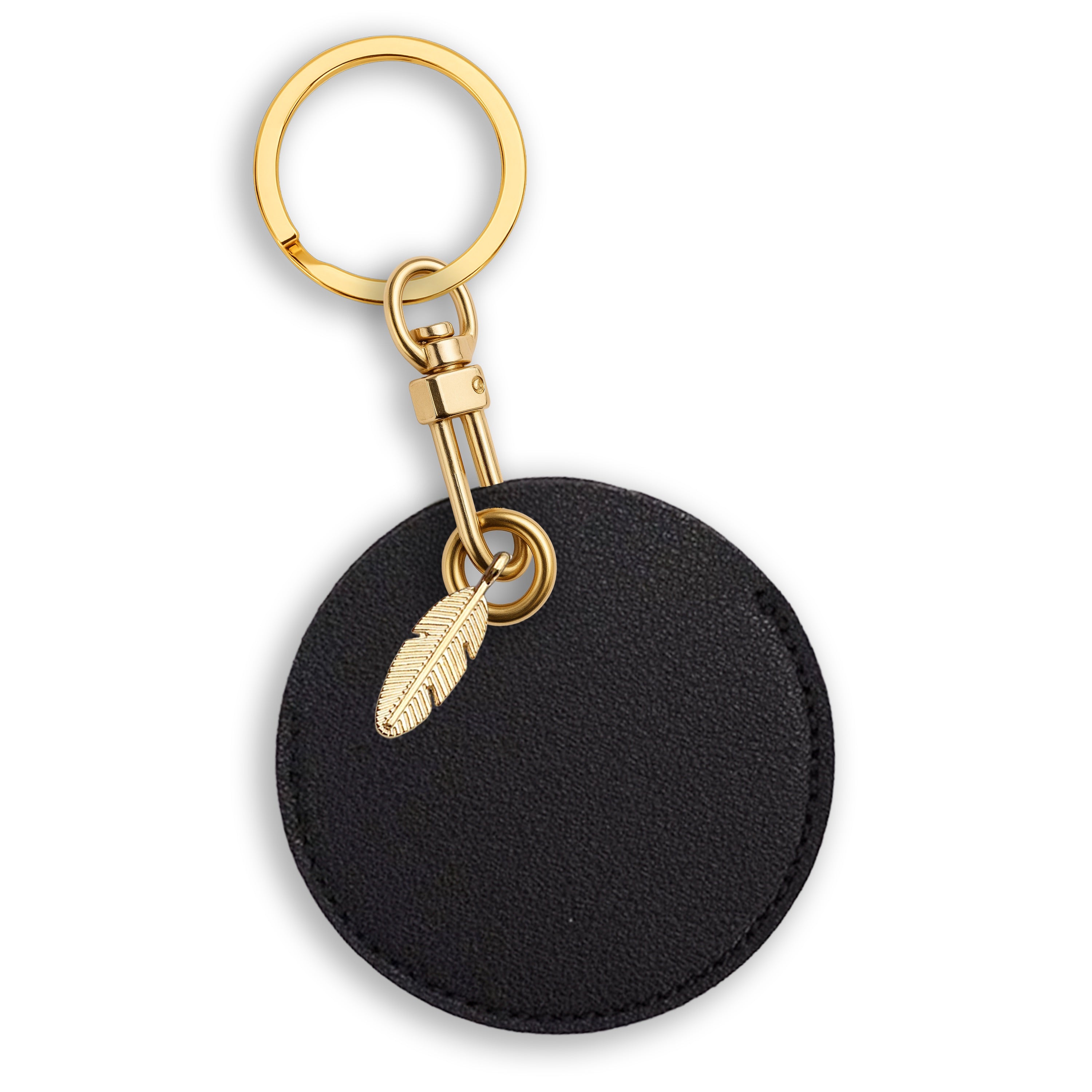 Personalised Vegan Leather Bag Accessory with Charm