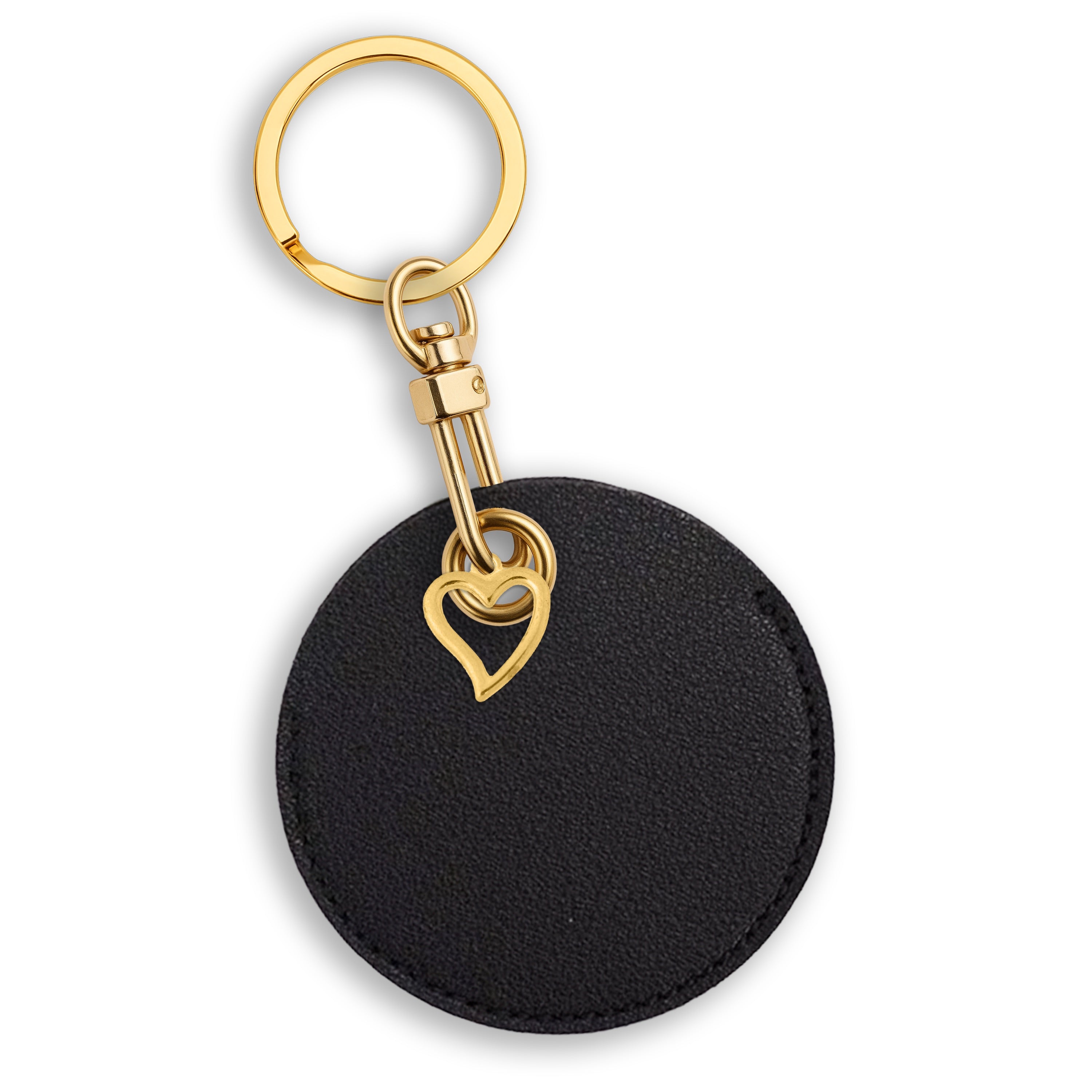 Personalised Vegan Leather Bag Accessory with Charm