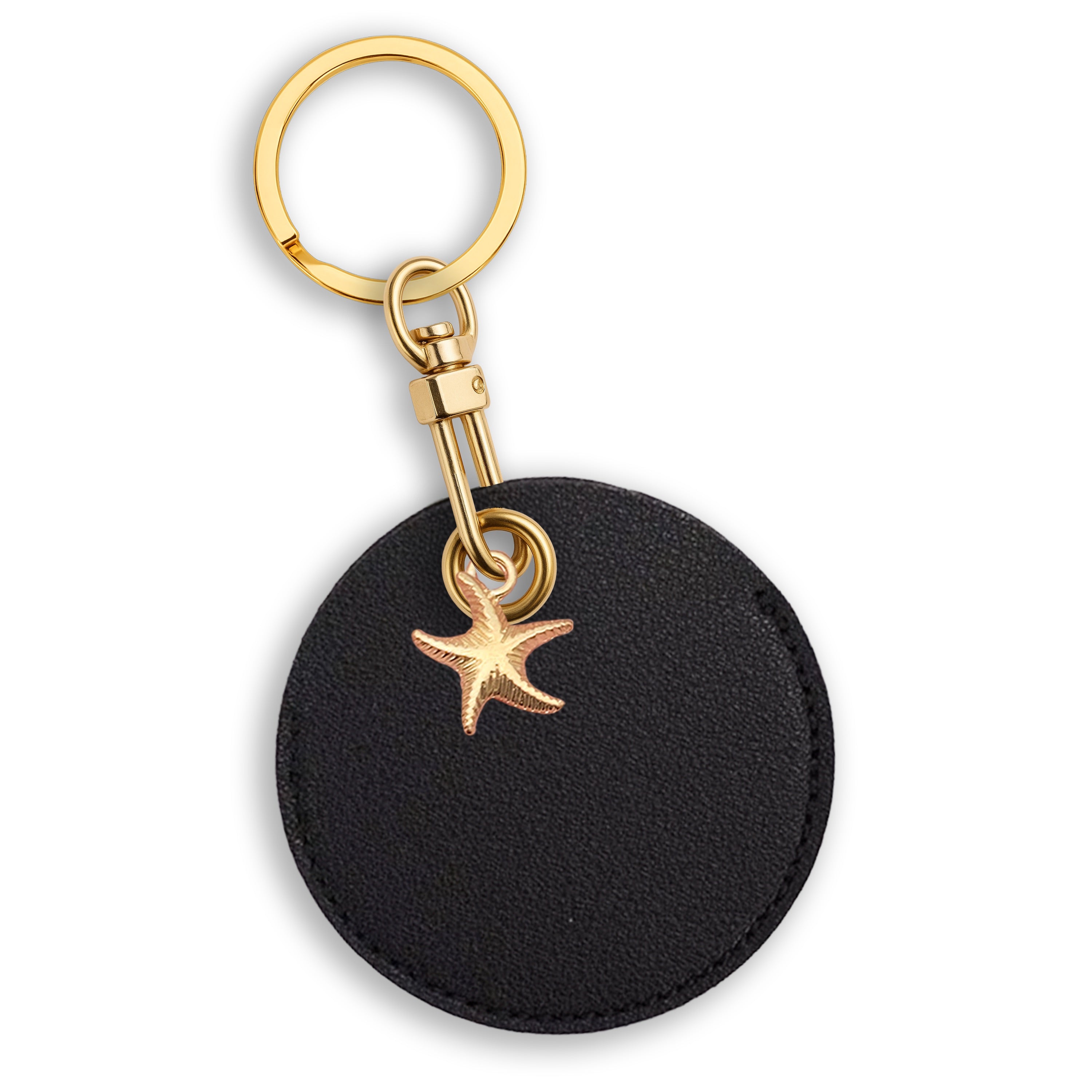 Personalised Vegan Leather Bag Accessory with Charm