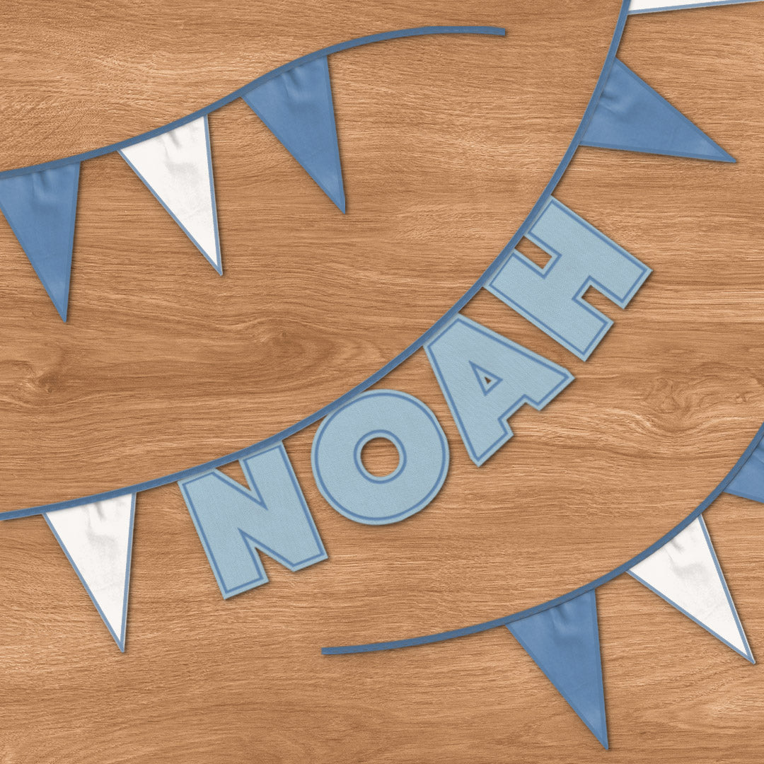 Personalised 4 Letter Name Bunting
