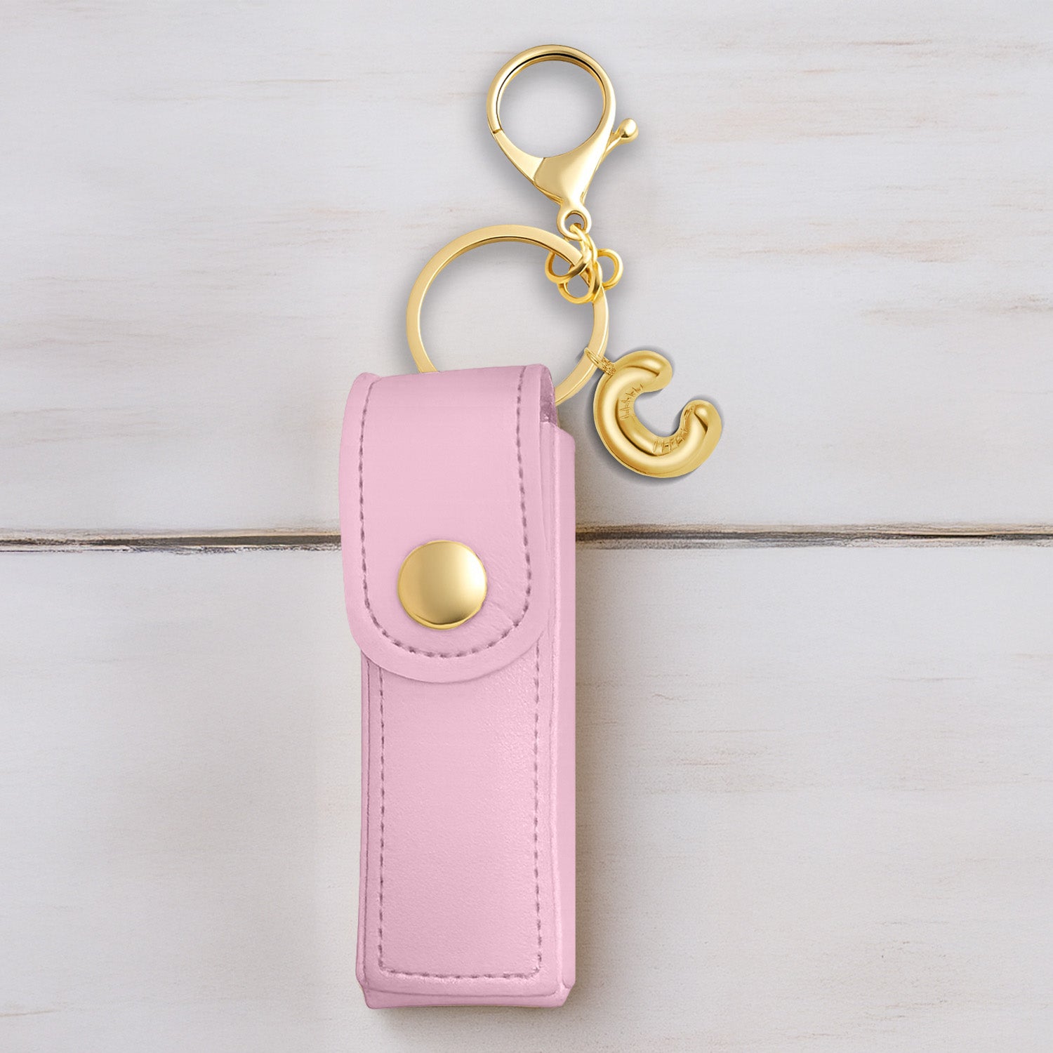 Personalised Vegan Leather Lipstick Case