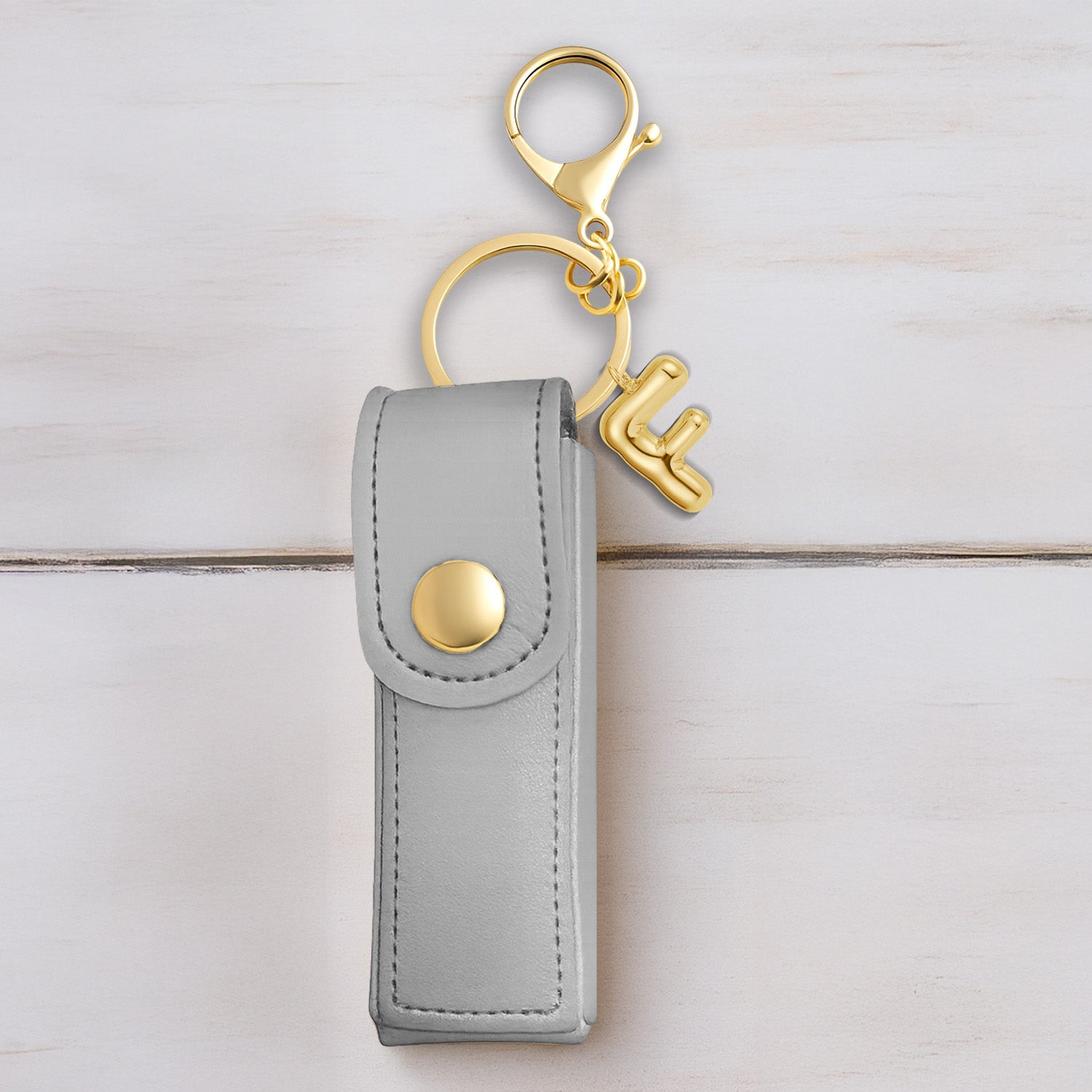 Personalised Vegan Leather Lipstick Case