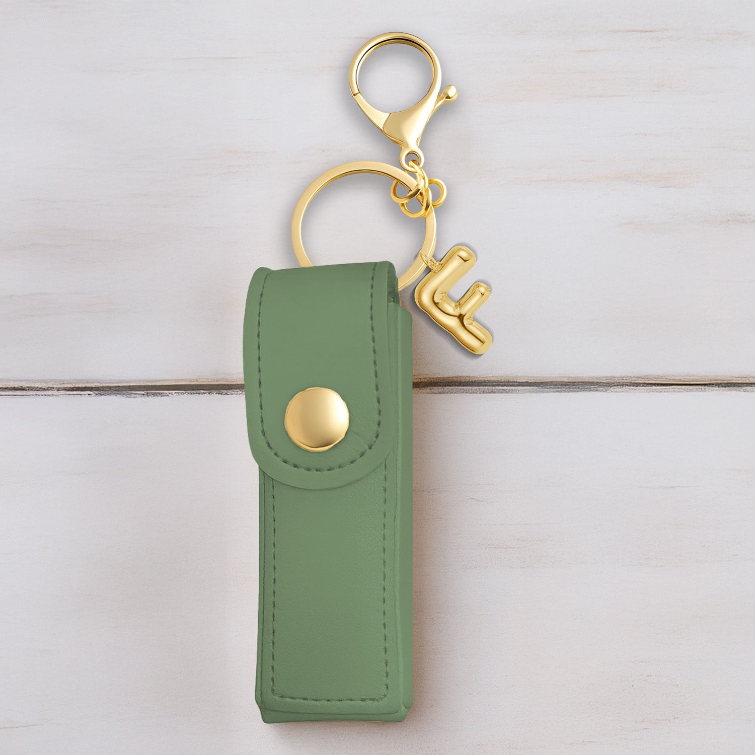 Personalised Vegan Leather Lipstick Case