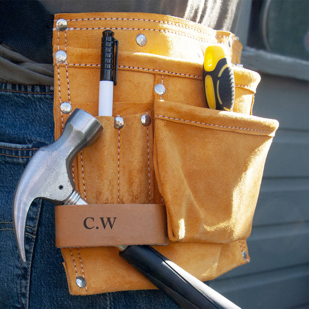 Personalised Leather DIY Tool Belt