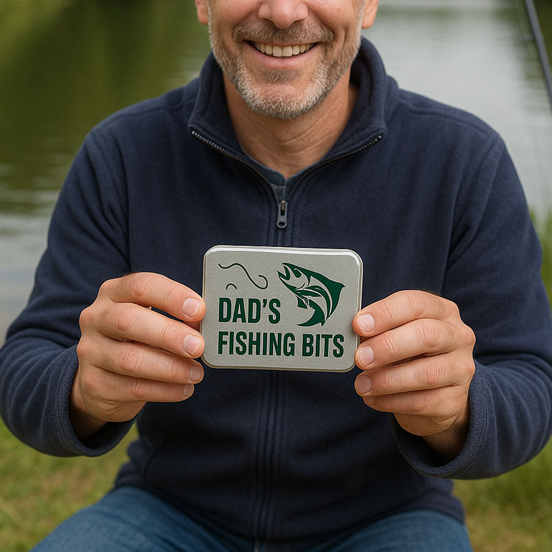 Personalised Fishing Bait Tin