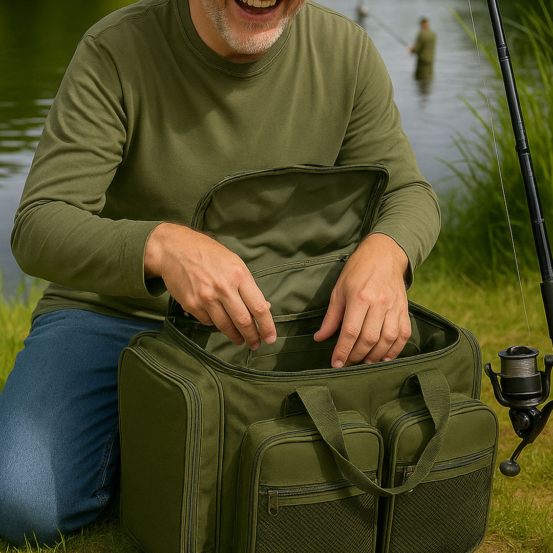 Personalised Fishing Canvas Bag