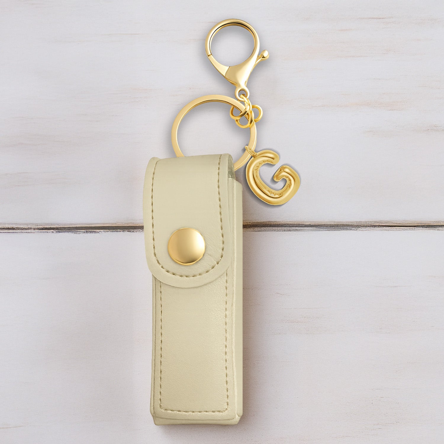 Personalised Vegan Leather Lipstick Case