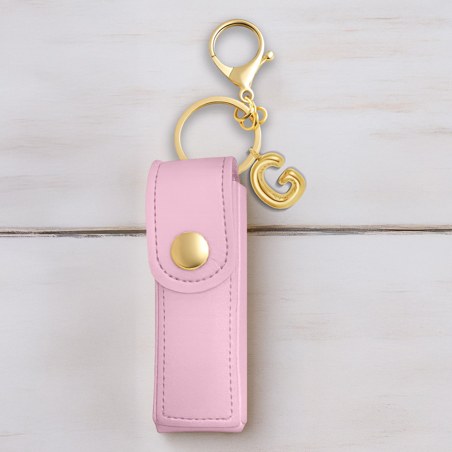 Personalised Vegan Leather Lipstick Case