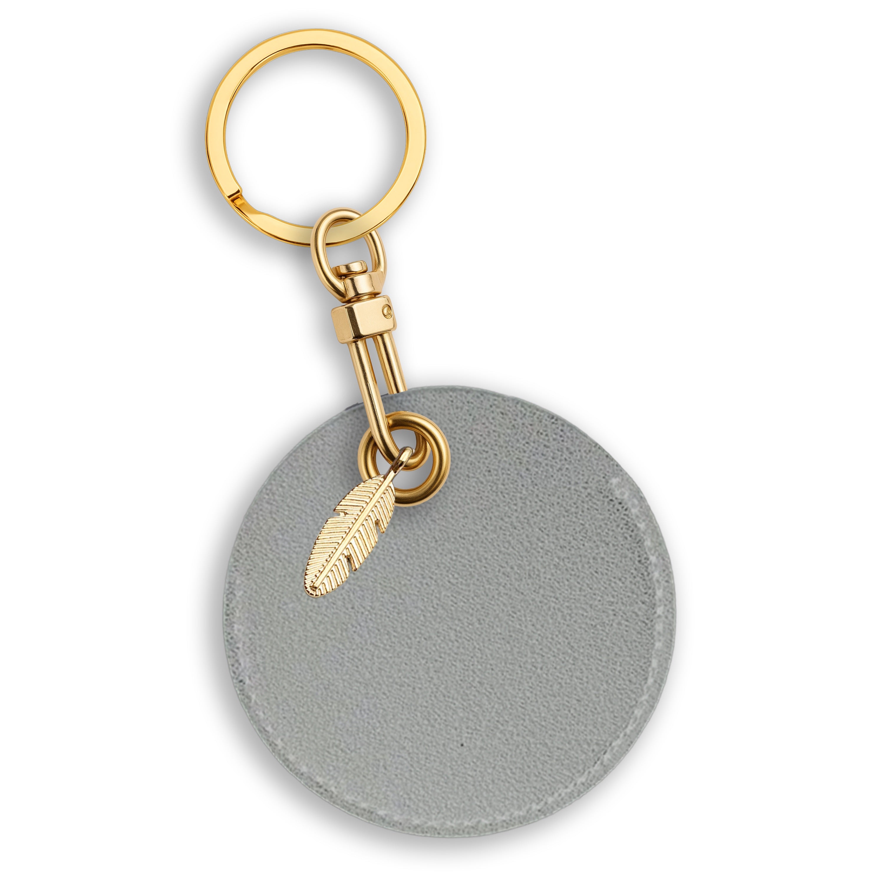 Personalised Vegan Leather Bag Accessory with Charm