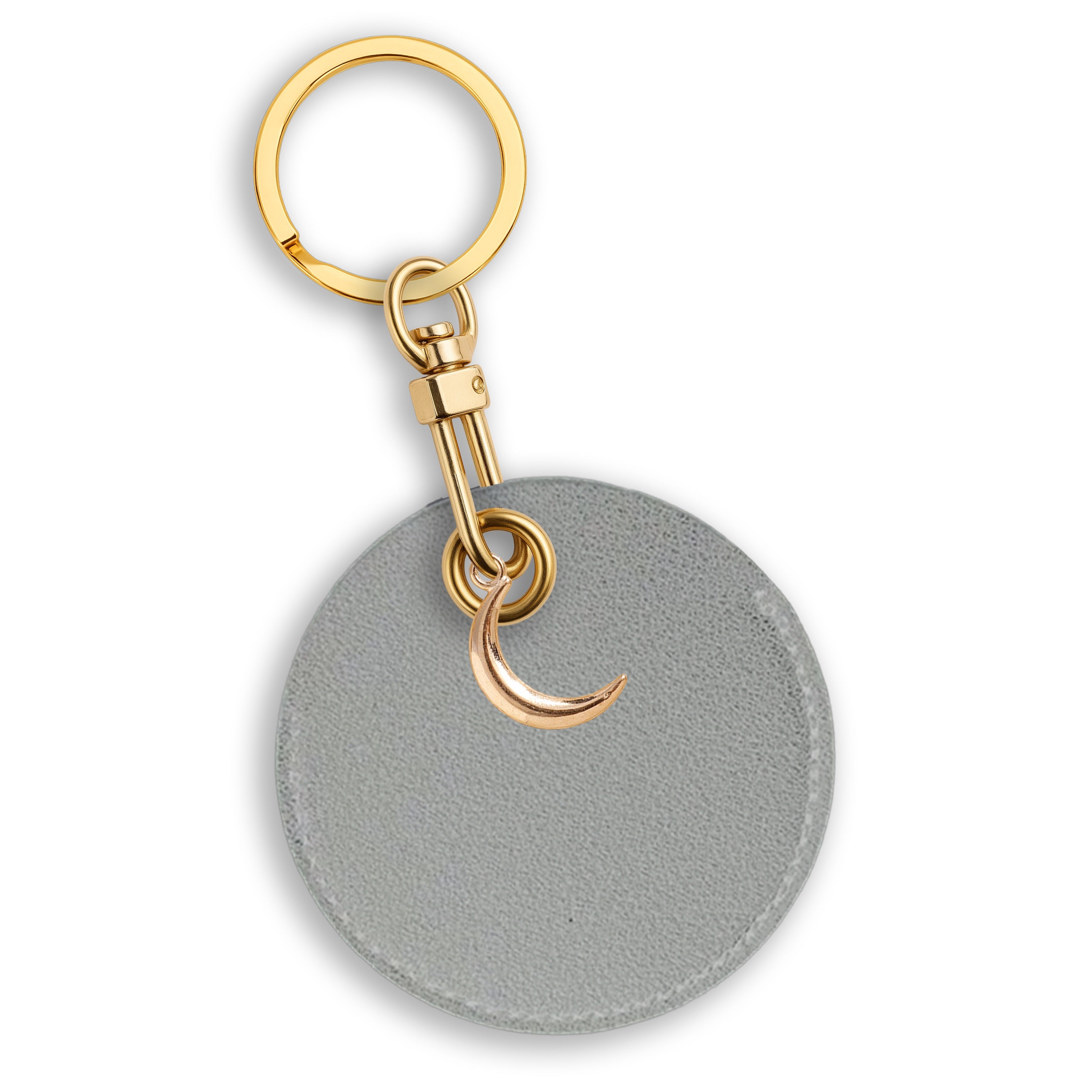 Personalised Vegan Leather Bag Accessory with Charm