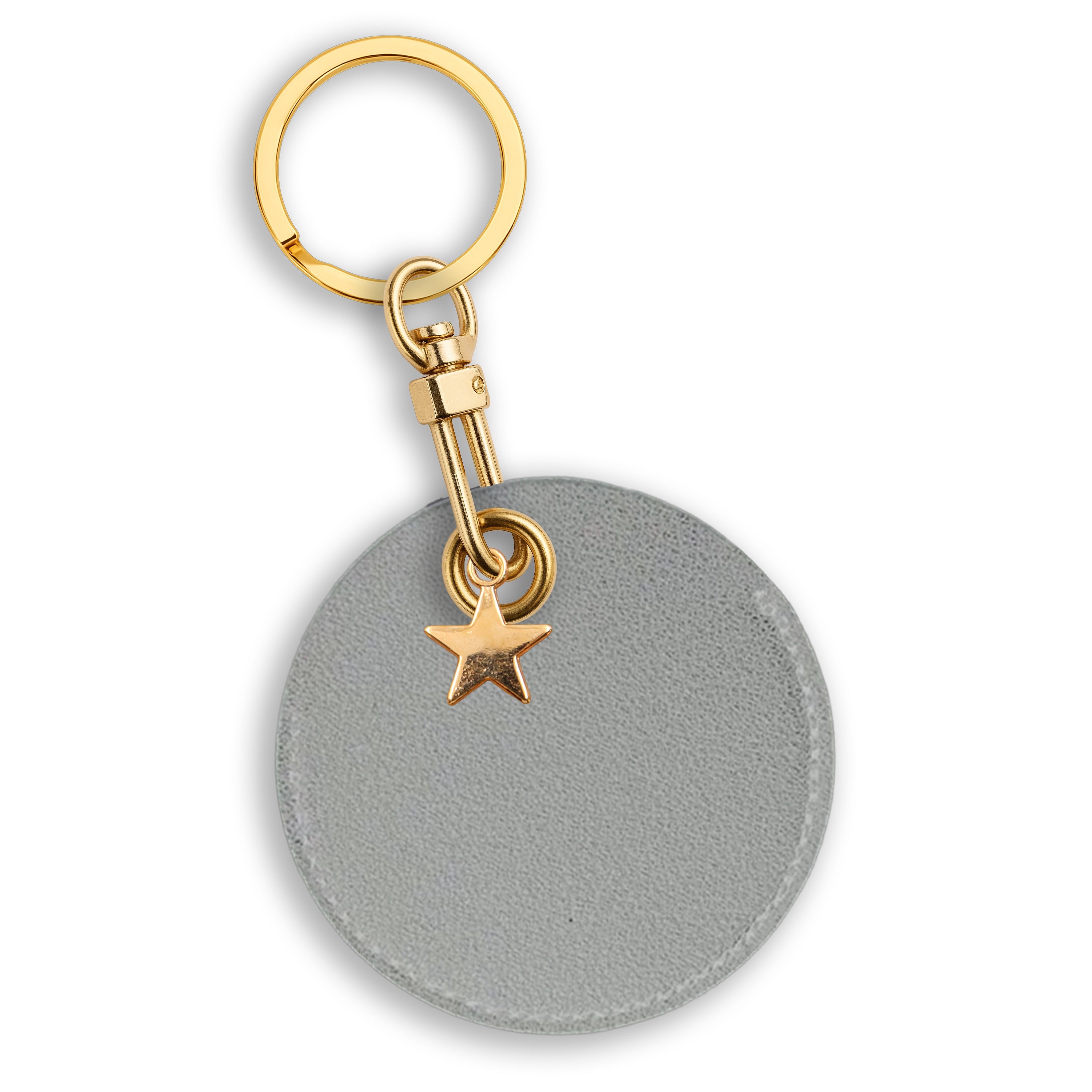 Personalised Vegan Leather Bag Accessory with Charm