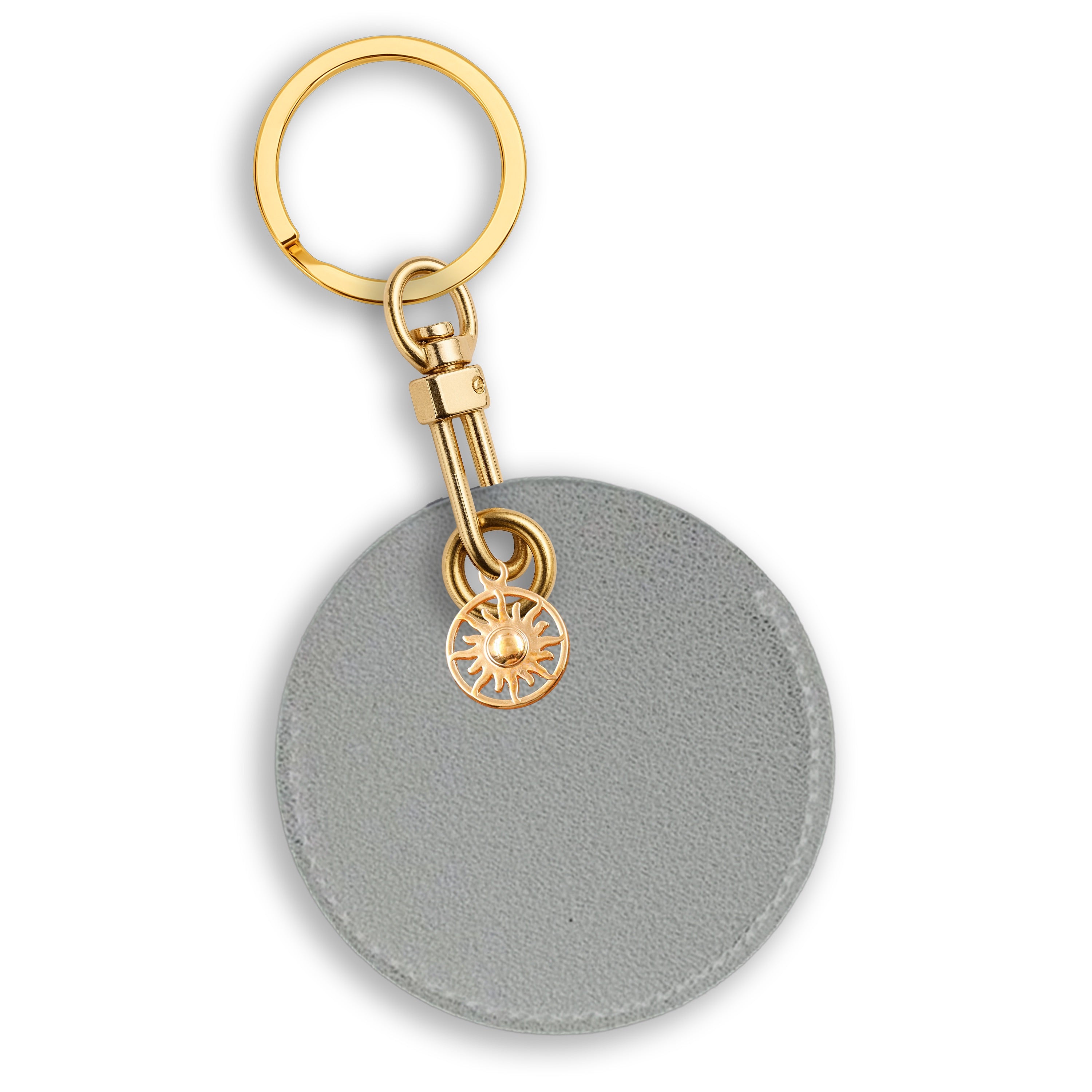 Personalised Vegan Leather Bag Accessory with Charm