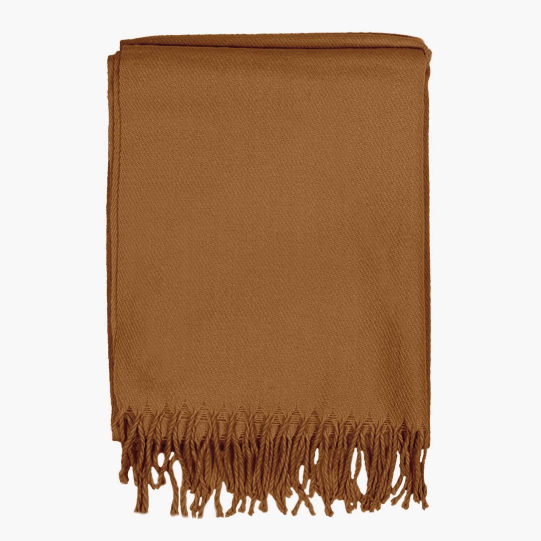 Personalised Embroidered Beanie Hat and Matching Scarf in Biscuit