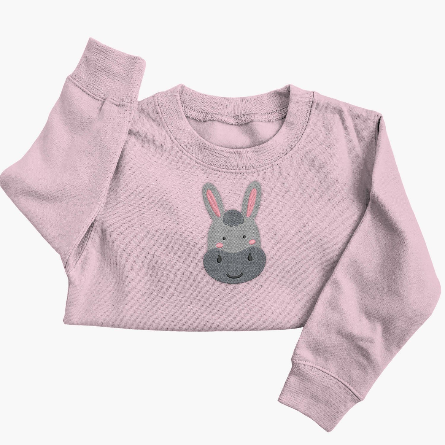 Personalised 'On The Wild Side' Embroidered Children's Donkey Jumper