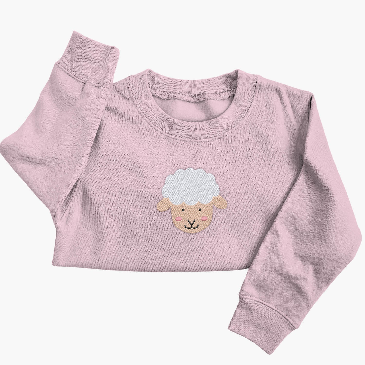 Personalised 'On The Wild Side' Embroidered Children's Sheep Jumper