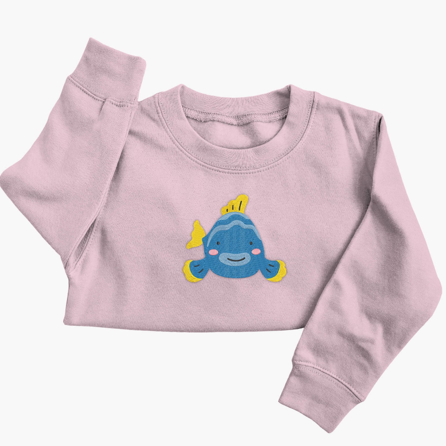 Personalised 'On The Wild Side' Embroidered Children's Fish Jumper
