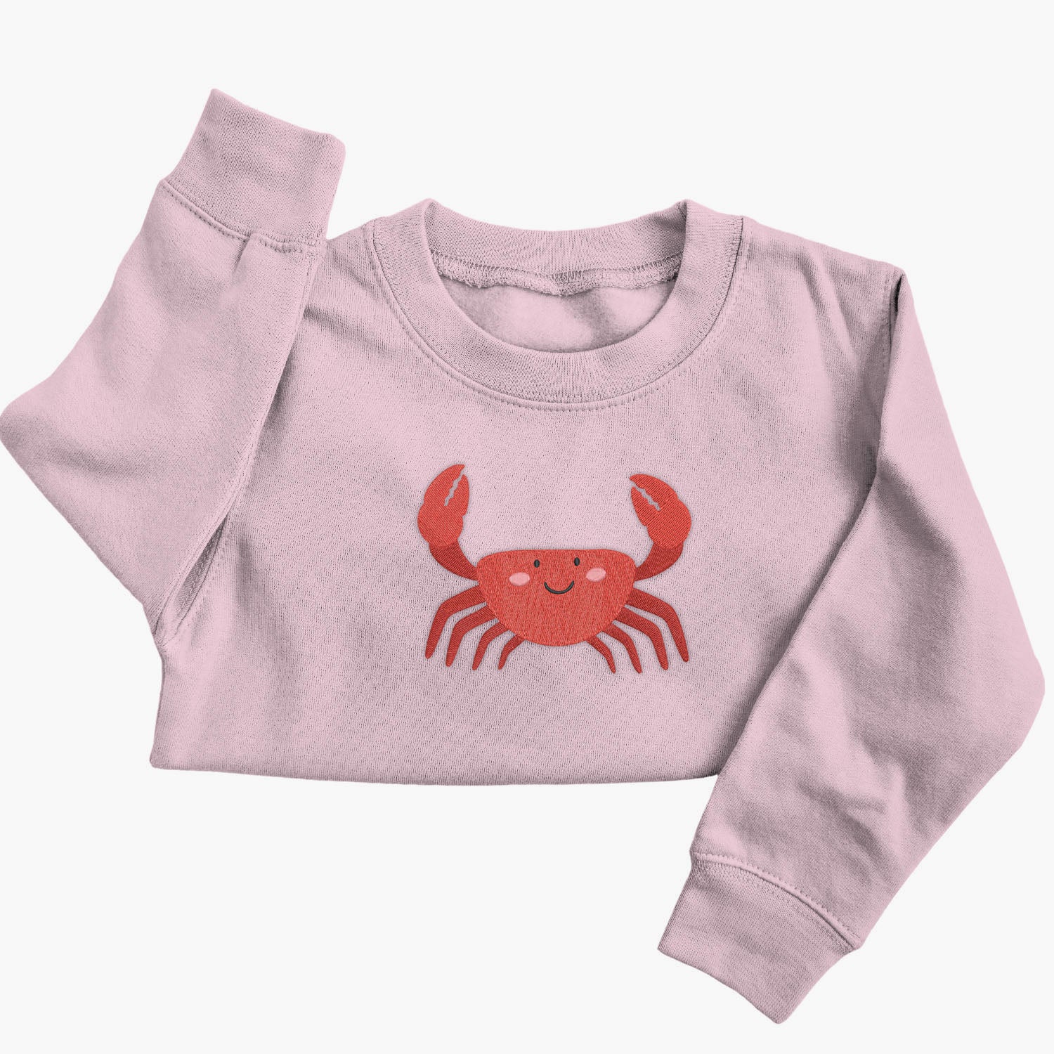 Personalised 'On The Wild Side' Embroidered Children's Crab Jumper