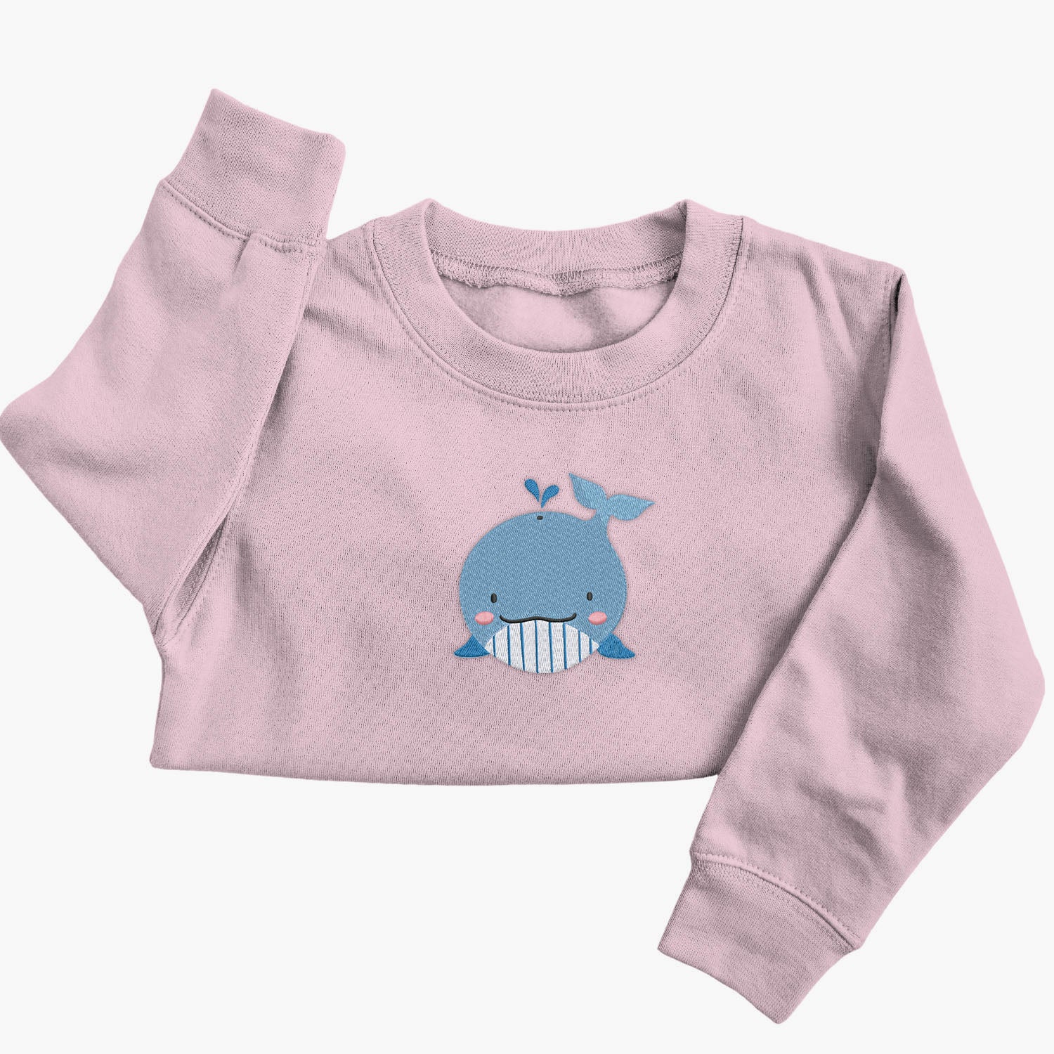 Personalised 'On The Wild Side' Embroidered Children's Whale Jumper