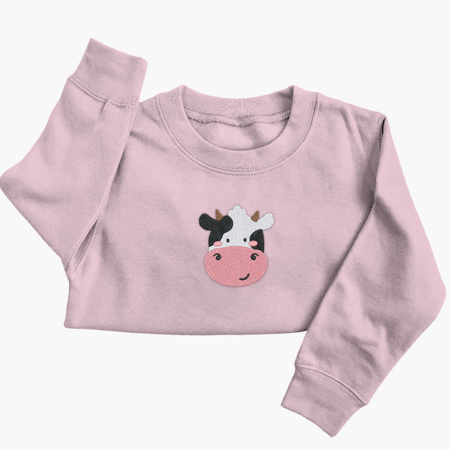 Personalised 'On The Wild Side' Embroidered Children's Cow Jumper