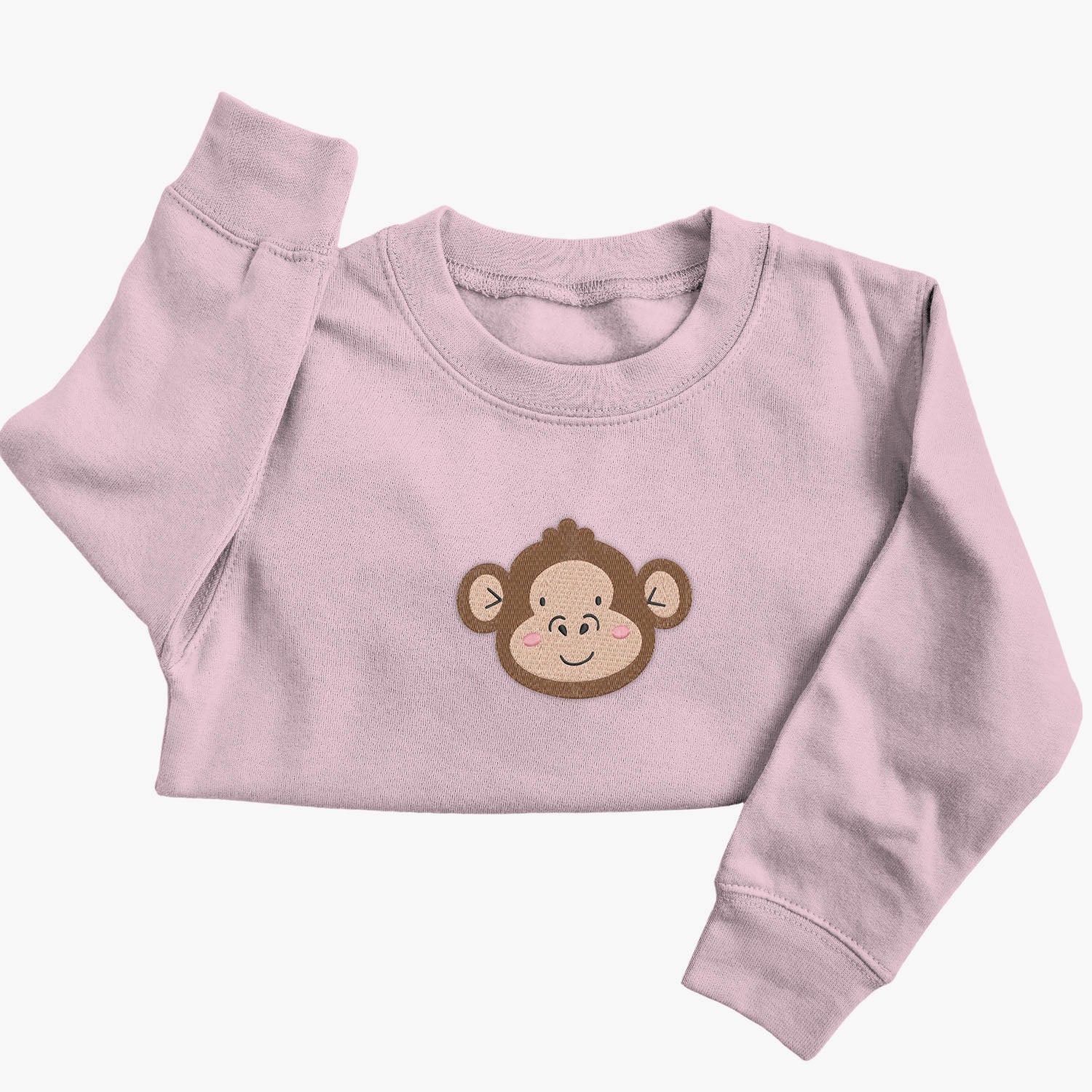 Personalised 'On The Wild Side' Embroidered Children's Monkey Jumper