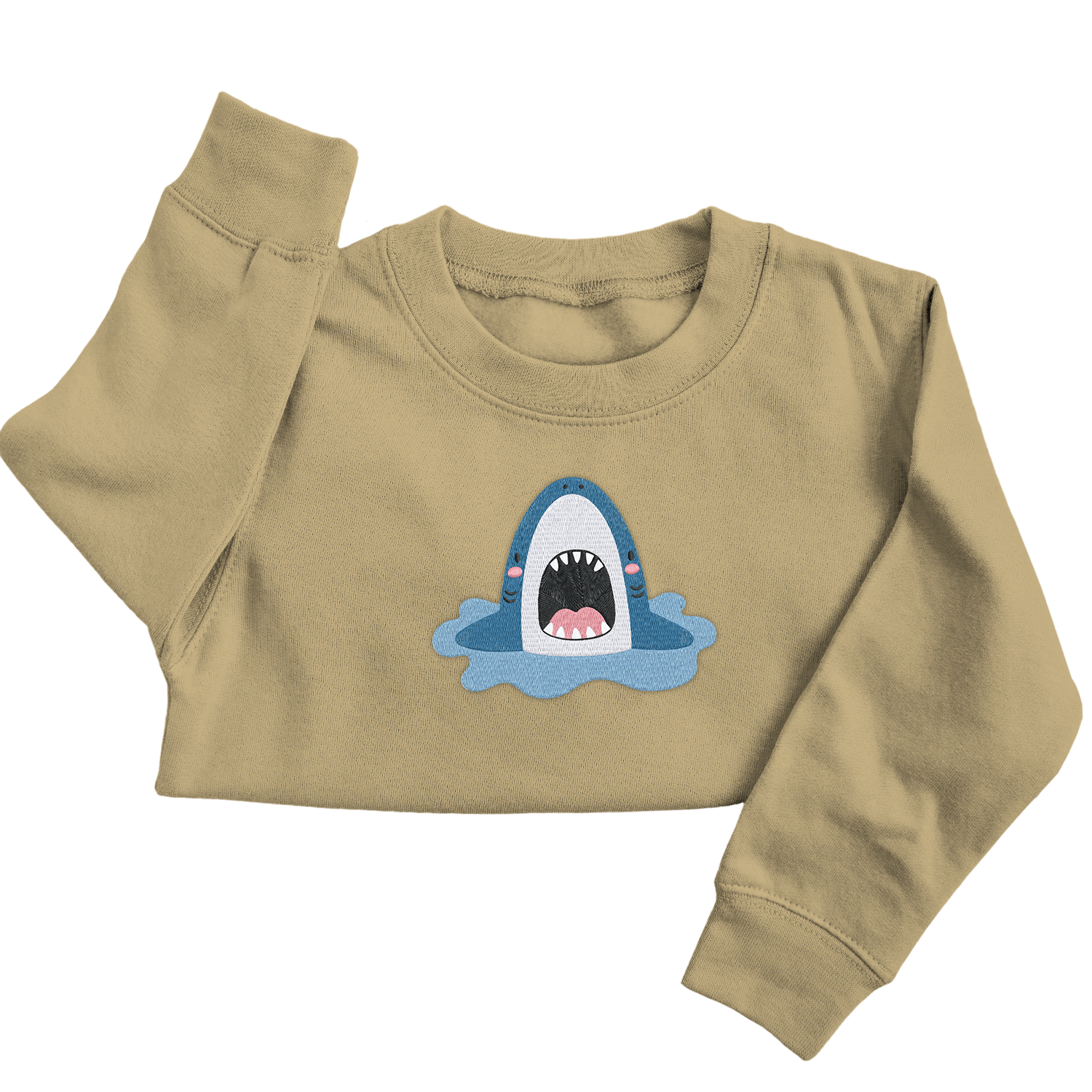 Personalised 'On The Wild Side' Embroidered Children's Shark Jumper