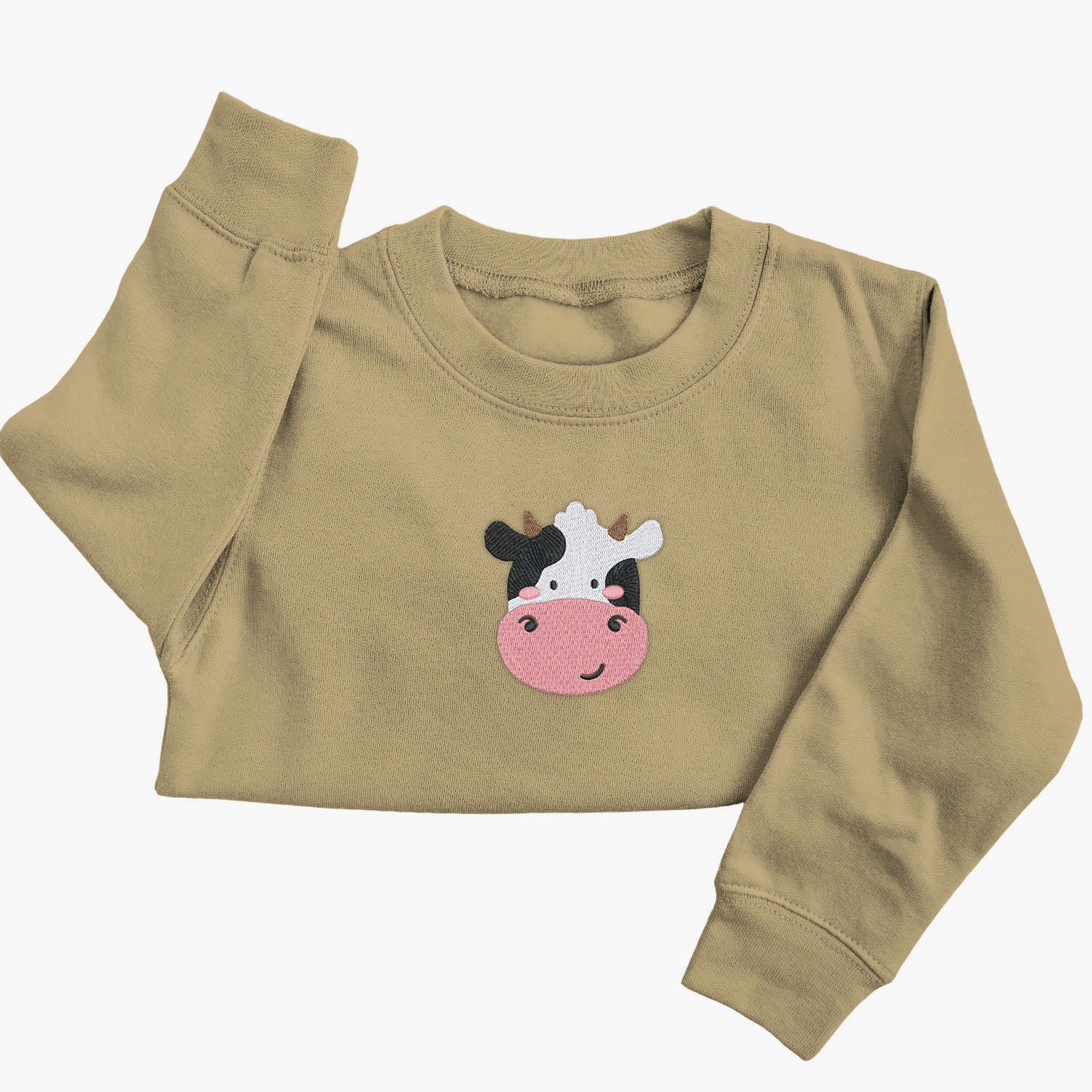 Personalised 'On The Wild Side' Embroidered Children's Cow Jumper