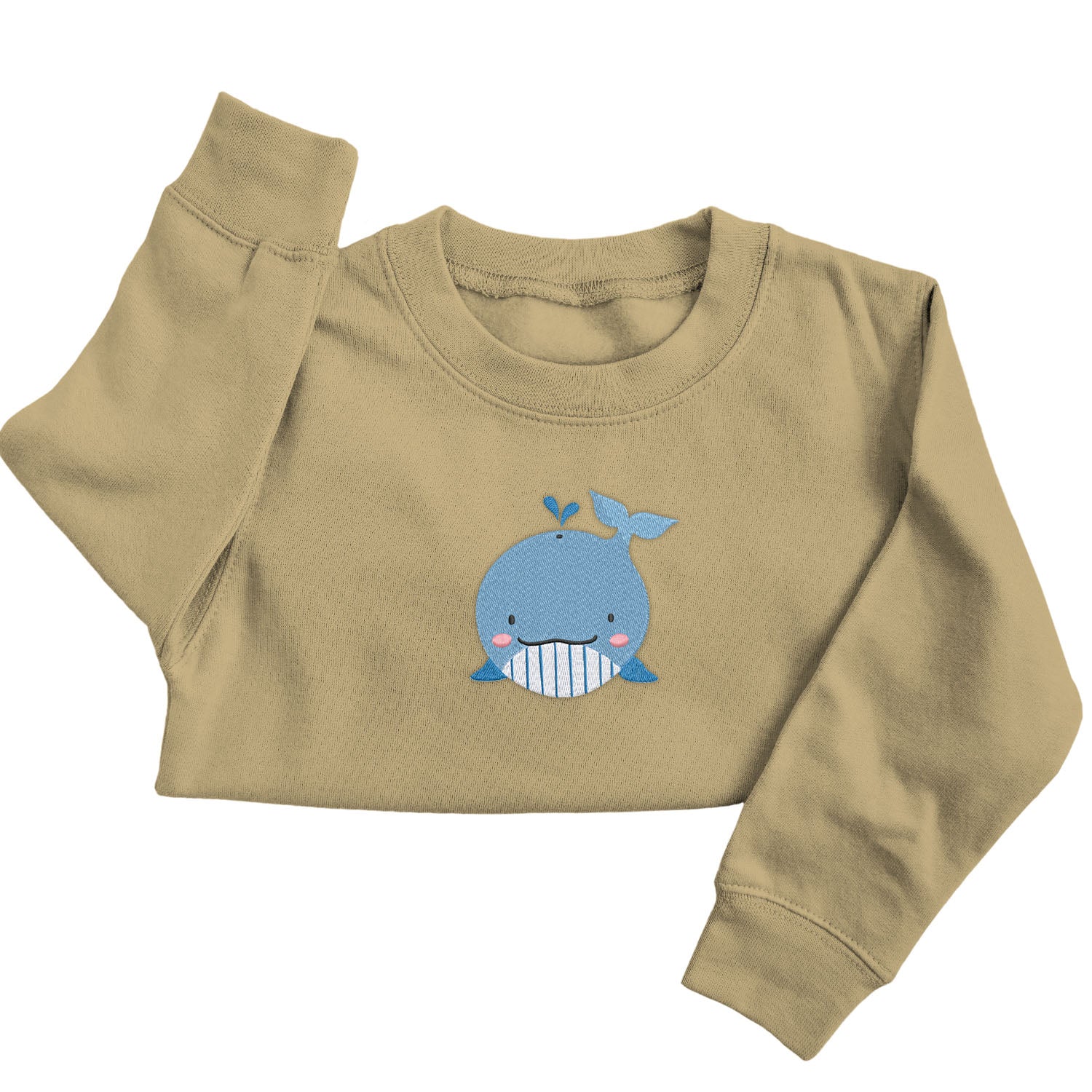 Personalised 'On The Wild Side' Embroidered Children's Whale Jumper