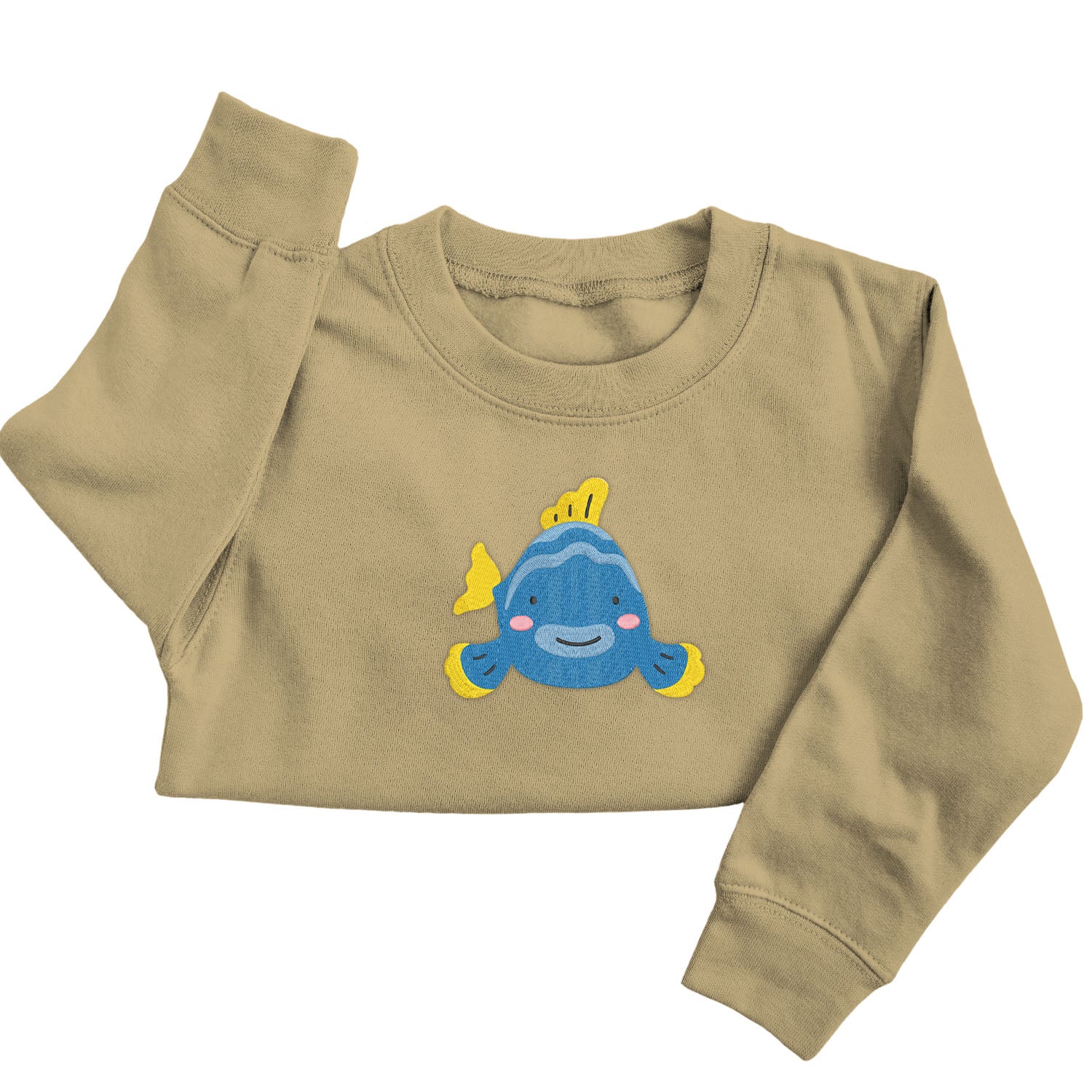 Personalised 'On The Wild Side' Embroidered Children's Fish Jumper