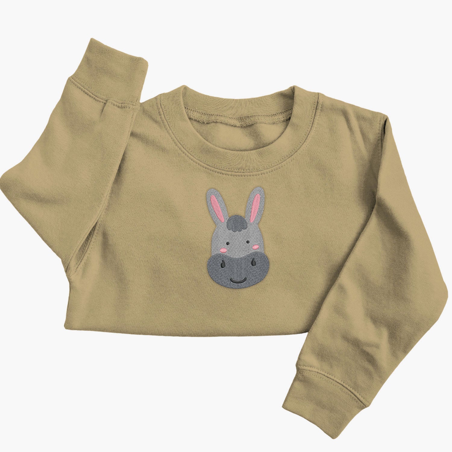 Personalised 'On The Wild Side' Embroidered Children's Donkey Jumper