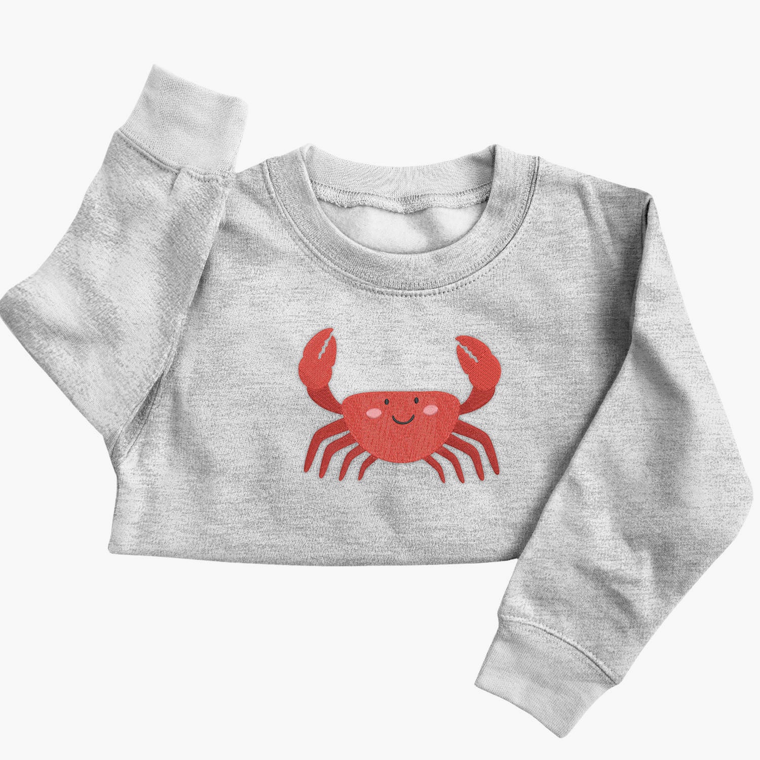 Personalised 'On The Wild Side' Embroidered Children's Crab Jumper