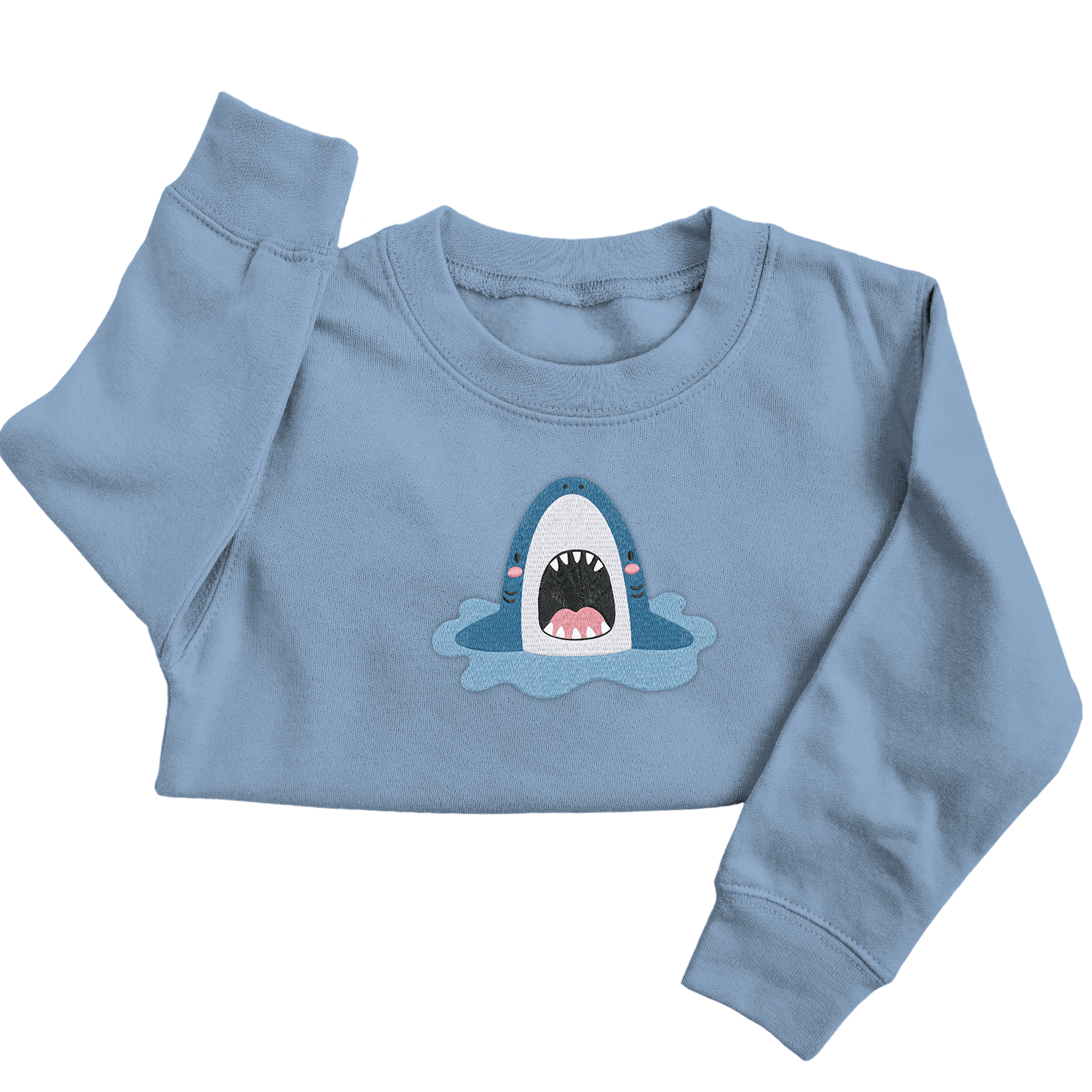 Personalised 'On The Wild Side' Embroidered Children's Shark Jumper
