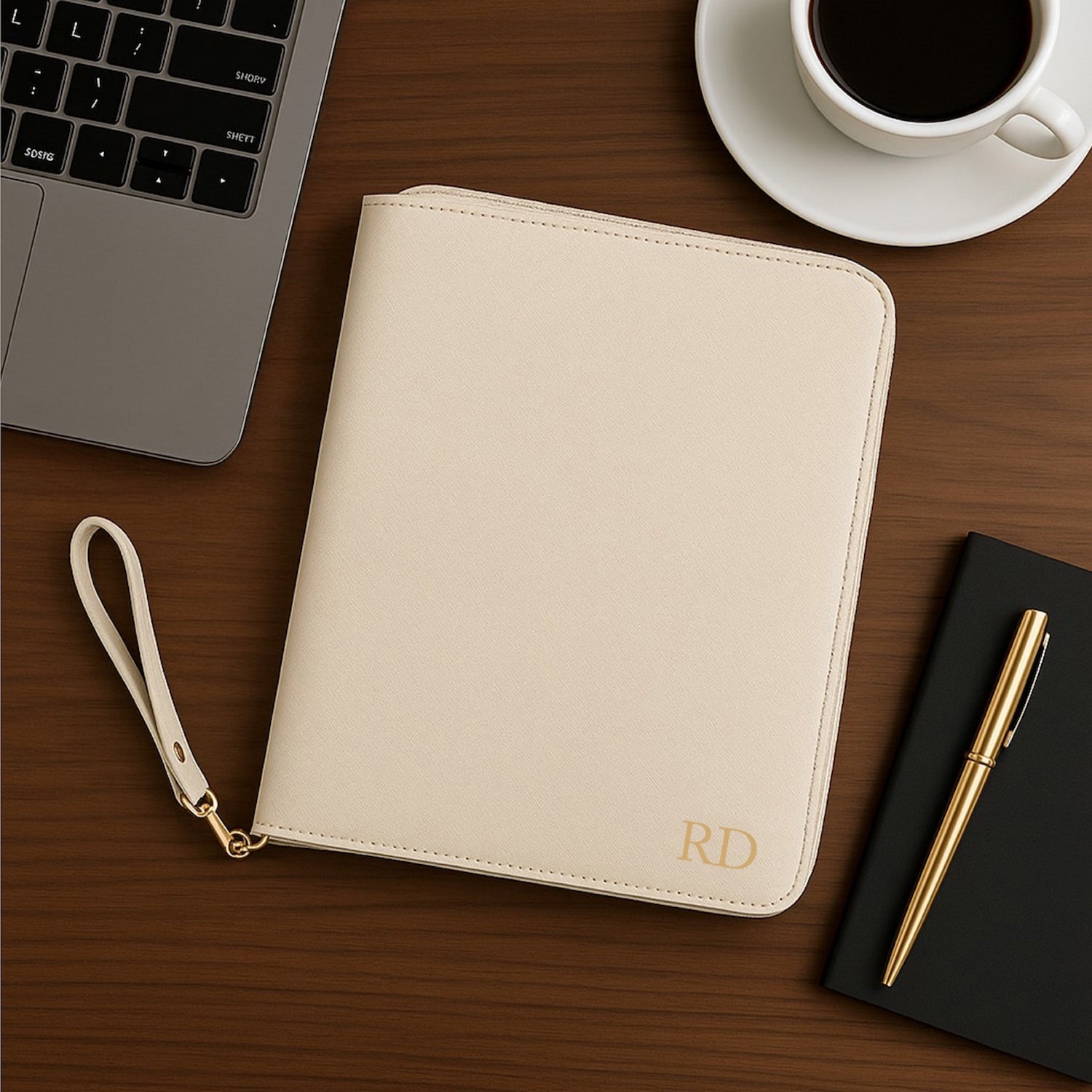 Personalised Faux Leather Travel Documents Folder