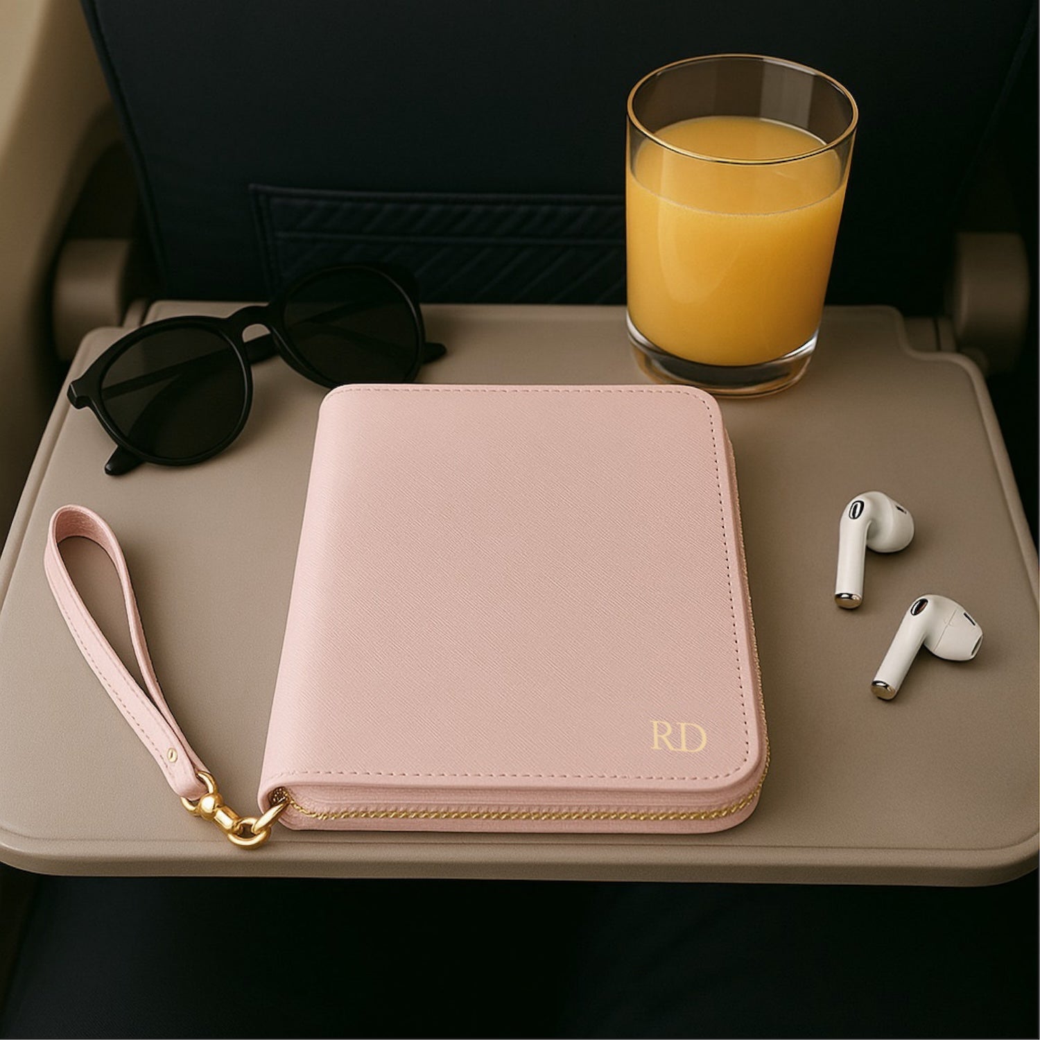 Personalised Faux Leather Travel Documents Folder