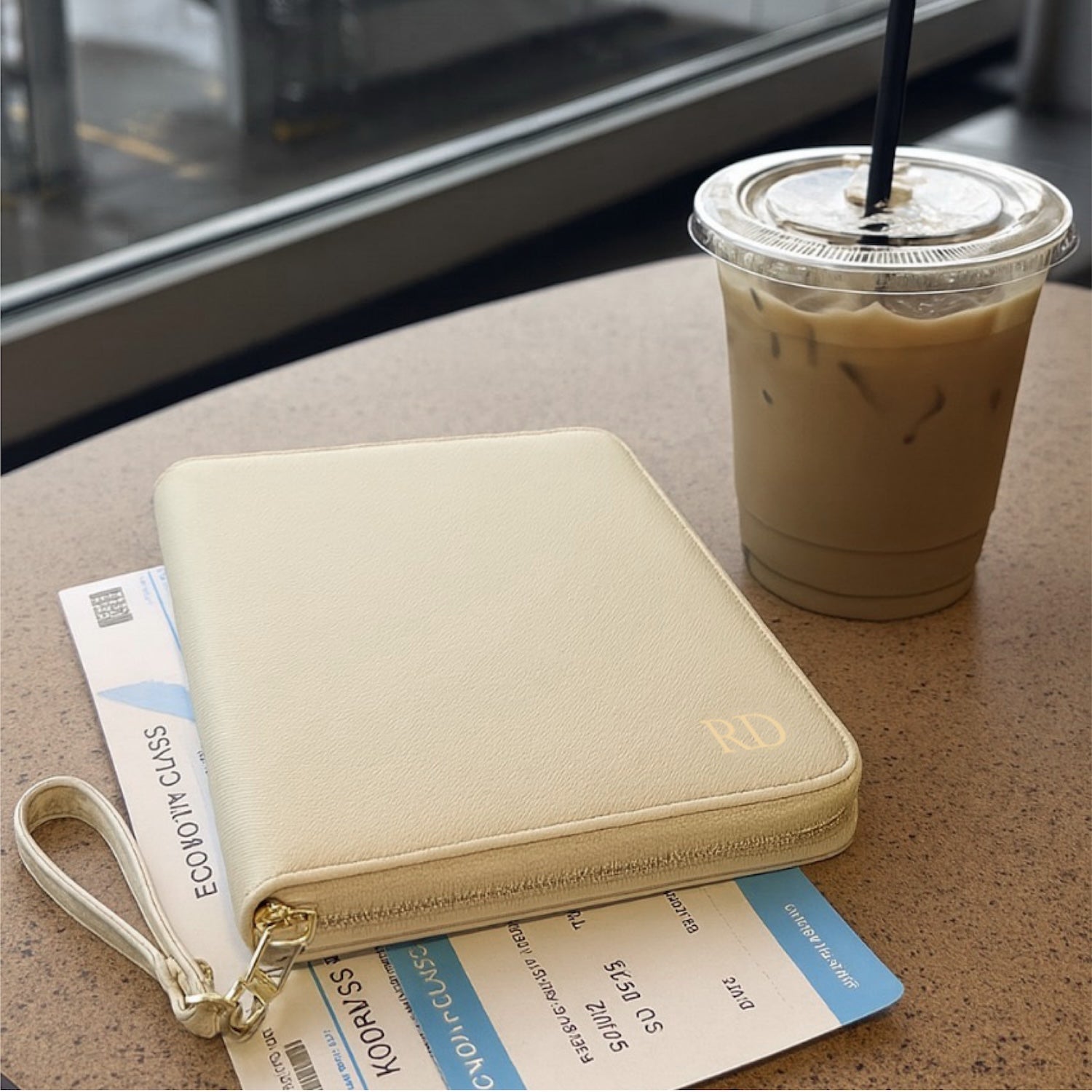 Personalised Faux Leather Travel Documents Folder