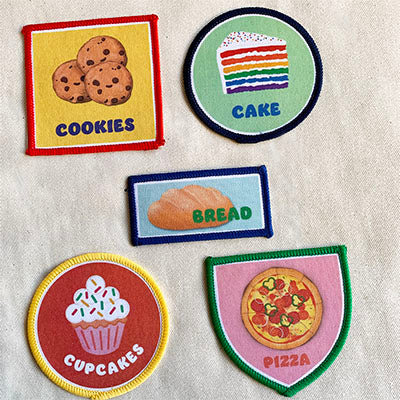 Personalised Kids Cooking Apron With Iron On Patches