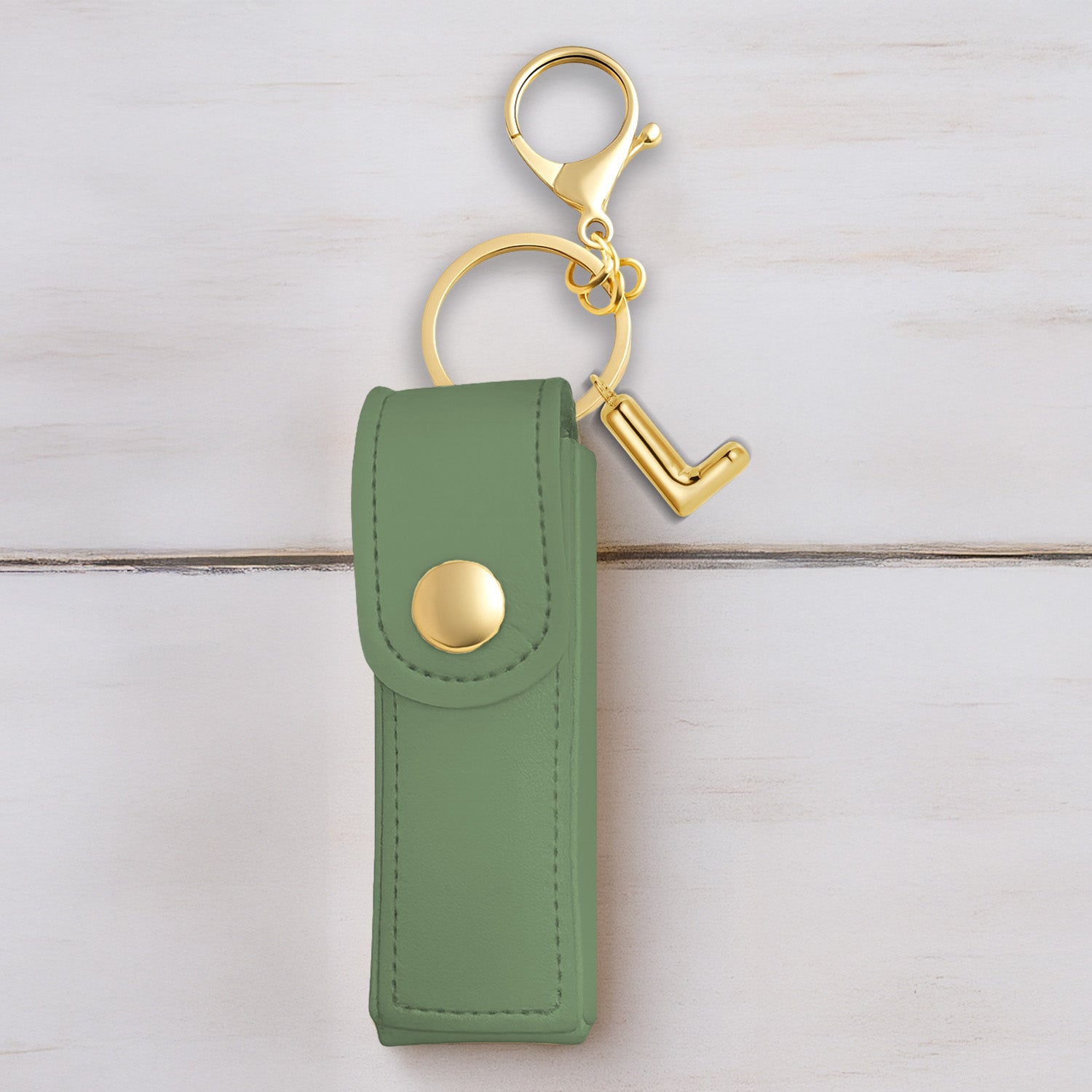 Personalised Vegan Leather Lipstick Case