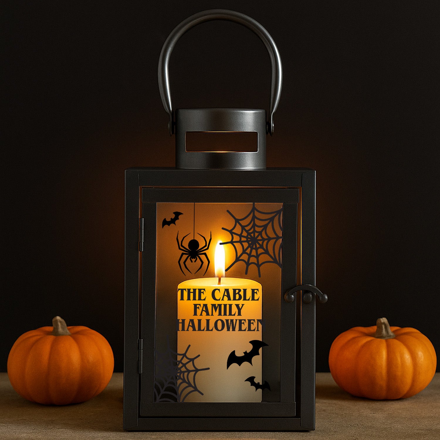 Personalised Spooky Halloween Lantern