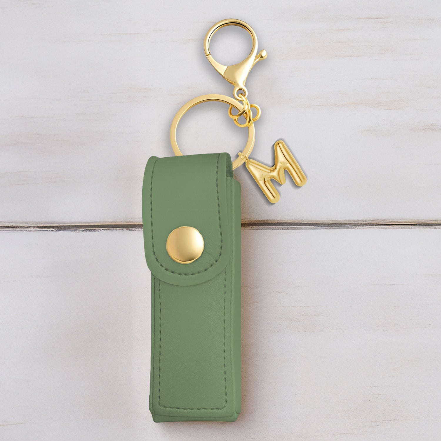 Personalised Vegan Leather Lipstick Case